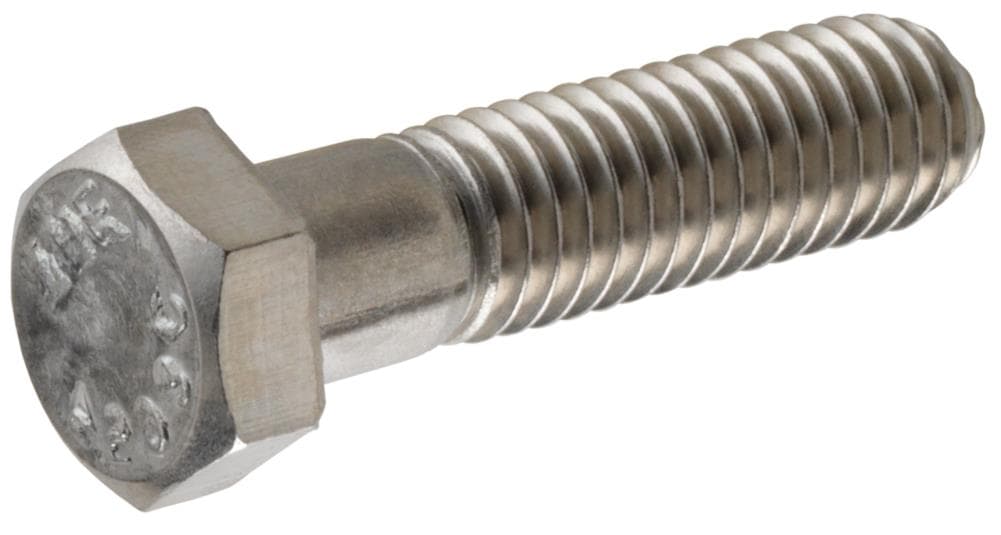Hillman 3/8-in x 2-in Stainless Coarse Thread Hex Bolt (2-Count) in the Hex  Bolts department at