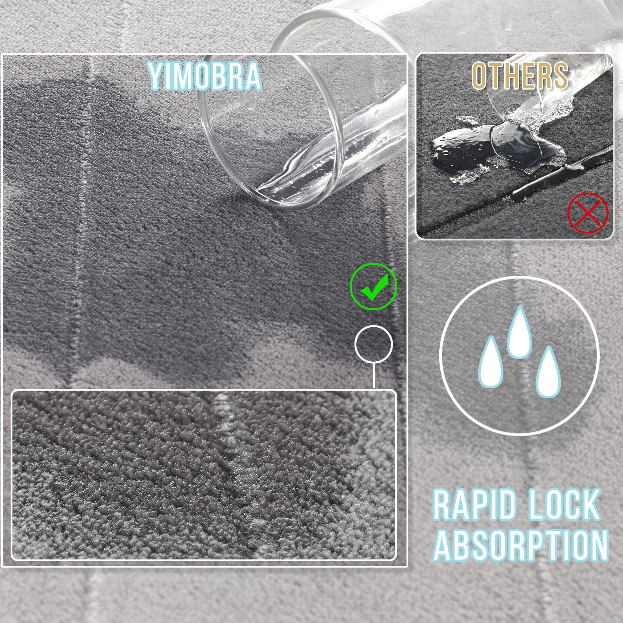 Wudkey L4-IL9D2N Bath-Rugs - View #5