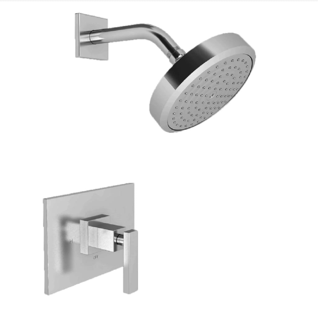 Newport Brass 3-2044BP/26 Secant Polished Chrome 1-handle Single Function Round Shower Faucet