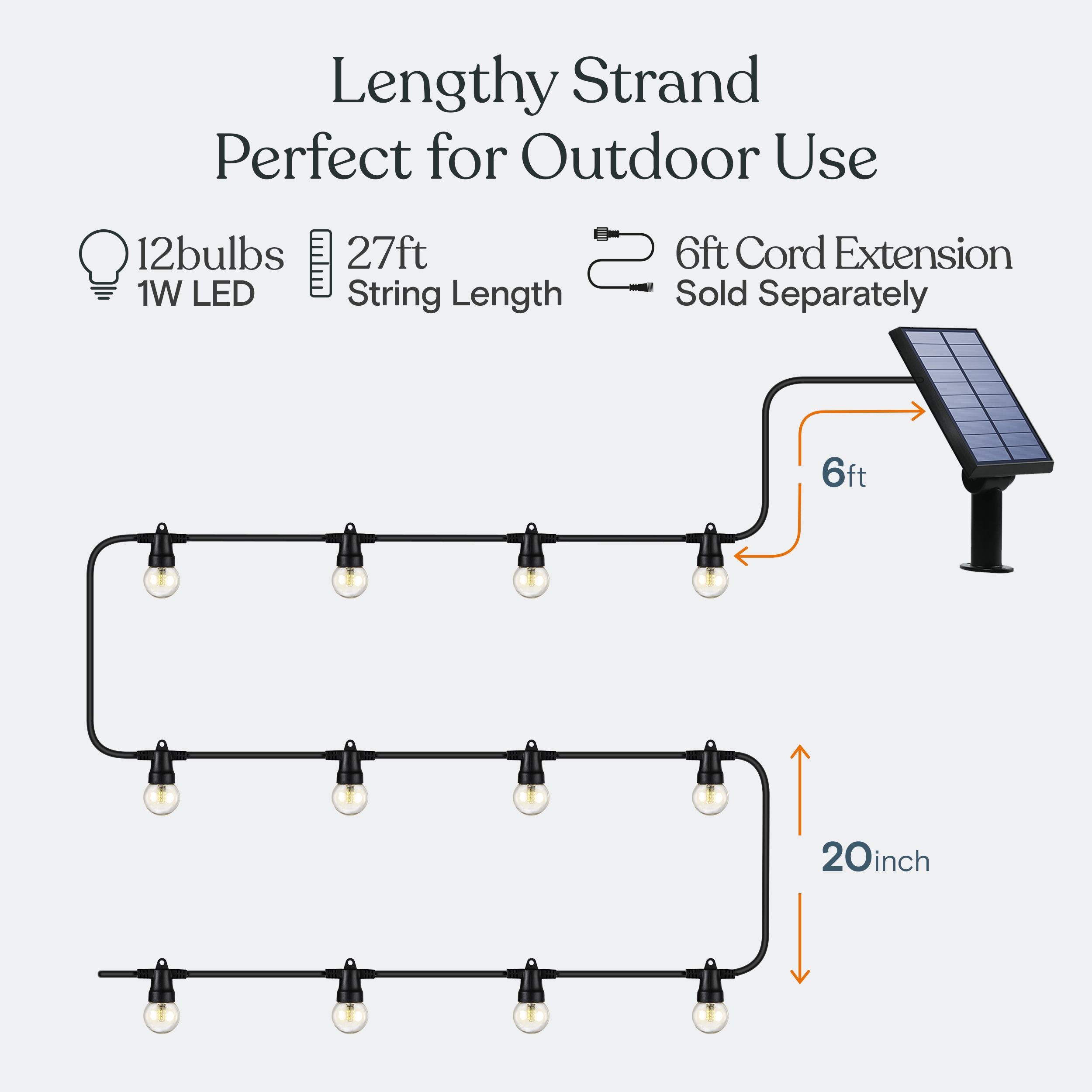 Brightech HL-9QW8-A9O8 Patio-String-Lights - View #5