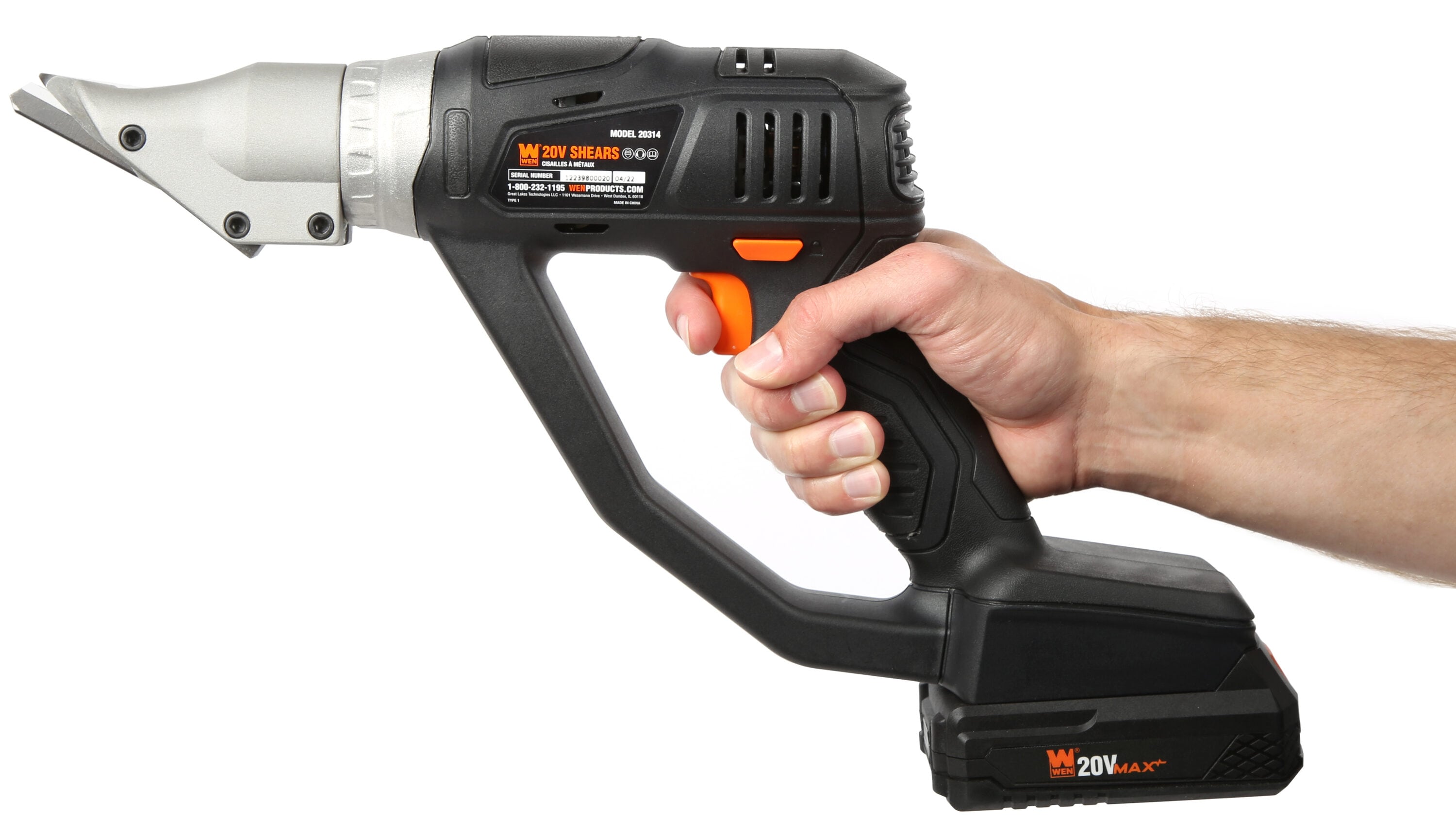 WEN 20314 Cordless-Shears - View #6
