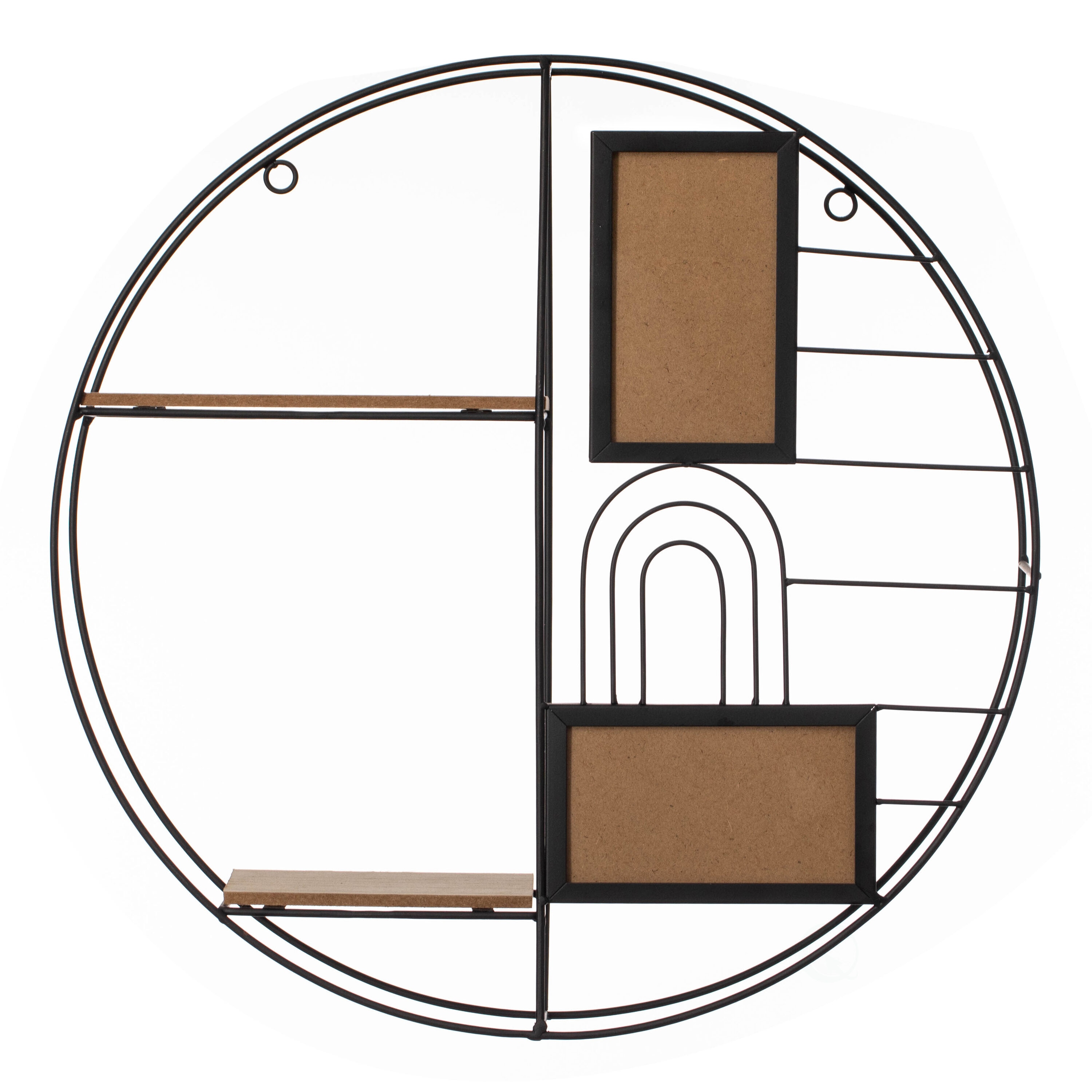 Vintiquewise QI004691.PHOTO.BK Wall-Mounted-Shelving - View #5