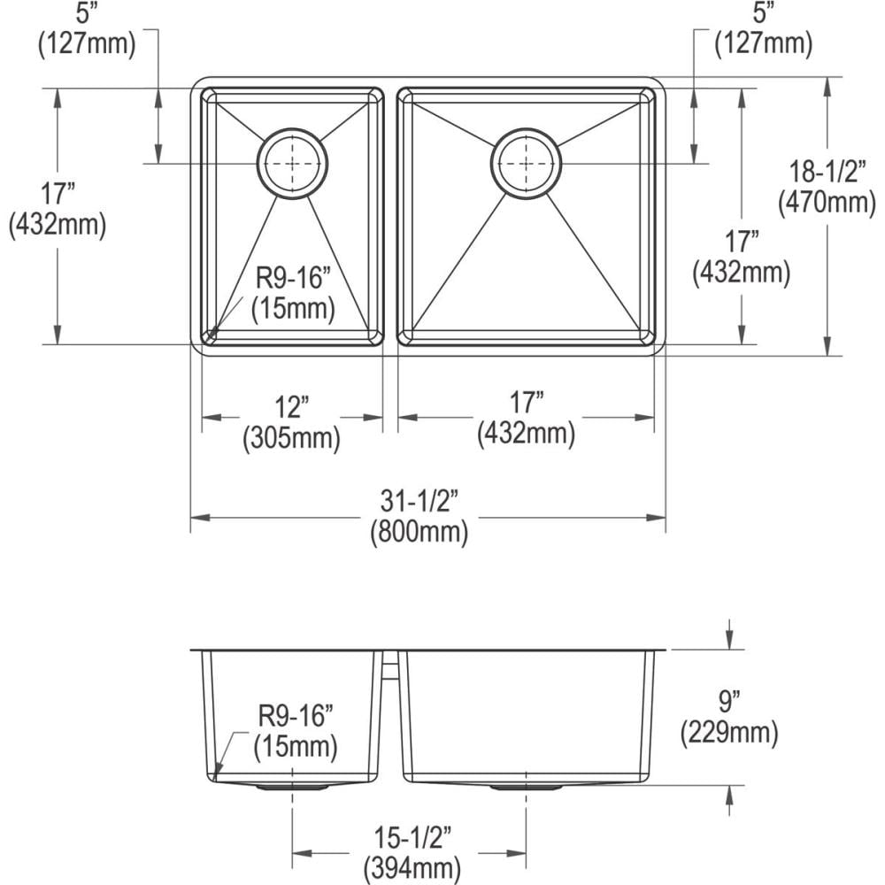 Elkay ECTRU32179LTC Kitchen-Sinks - View #16