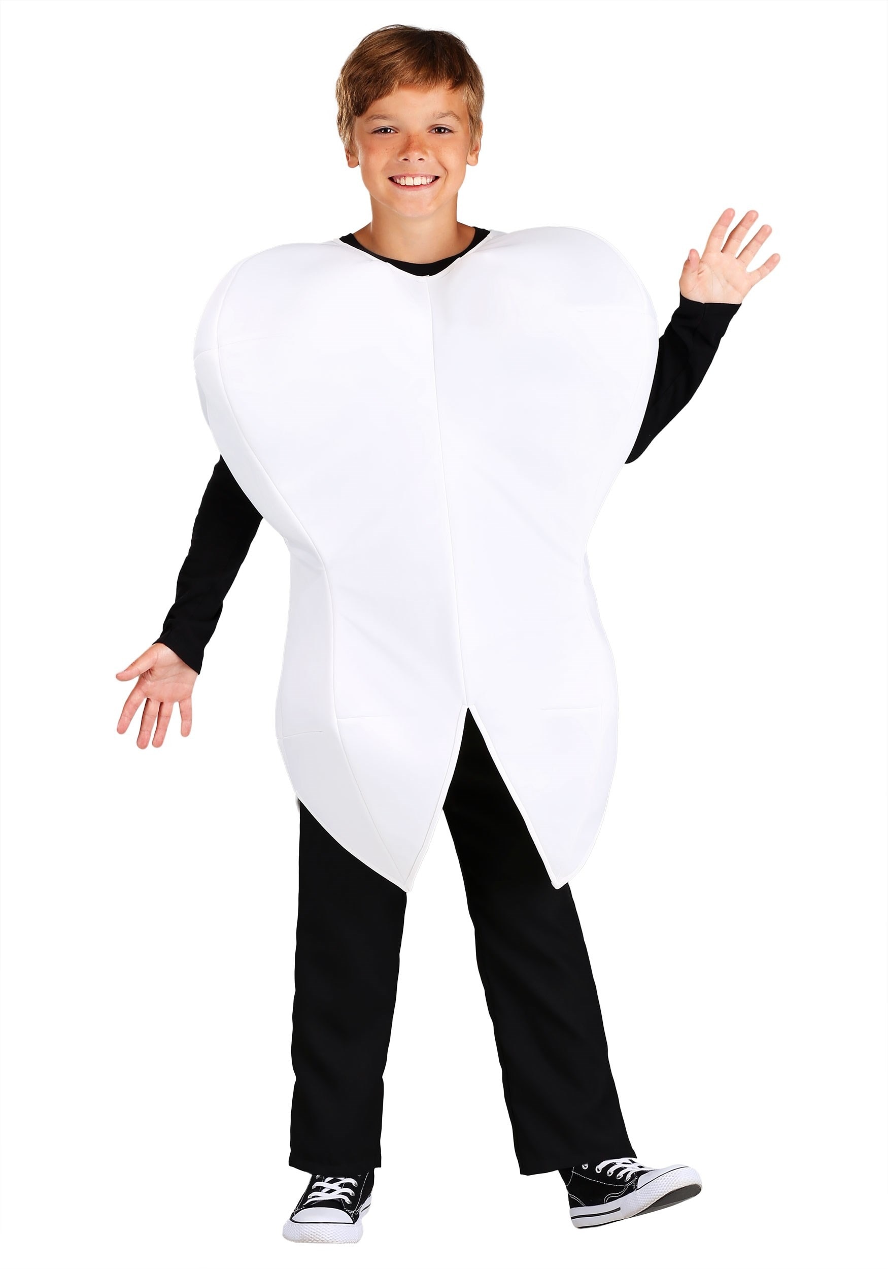 HalloweenCostumes.com FUN7137CH-ST FUN Costumes Tooth Costume for Kids Standard