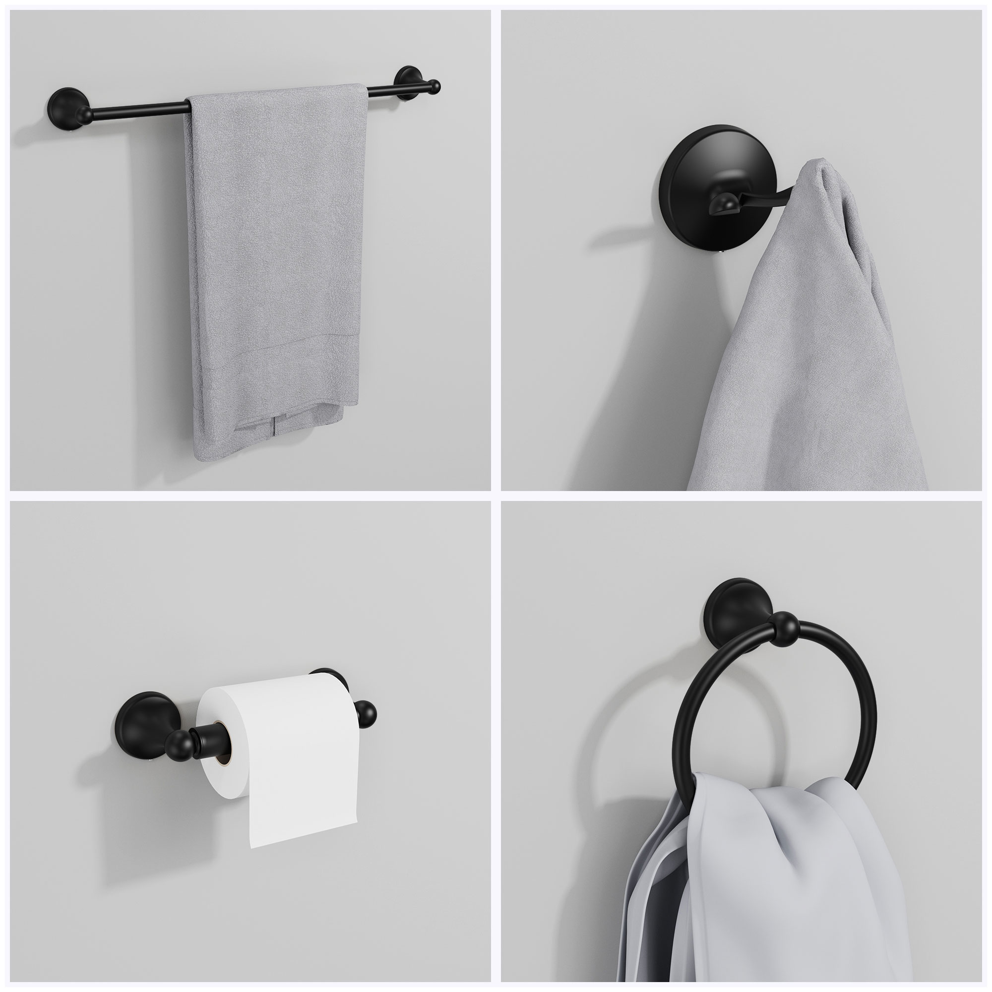 PRIMEPLUS LS-BHS-CMB-4-3P Bathroom-Accessories - View #8