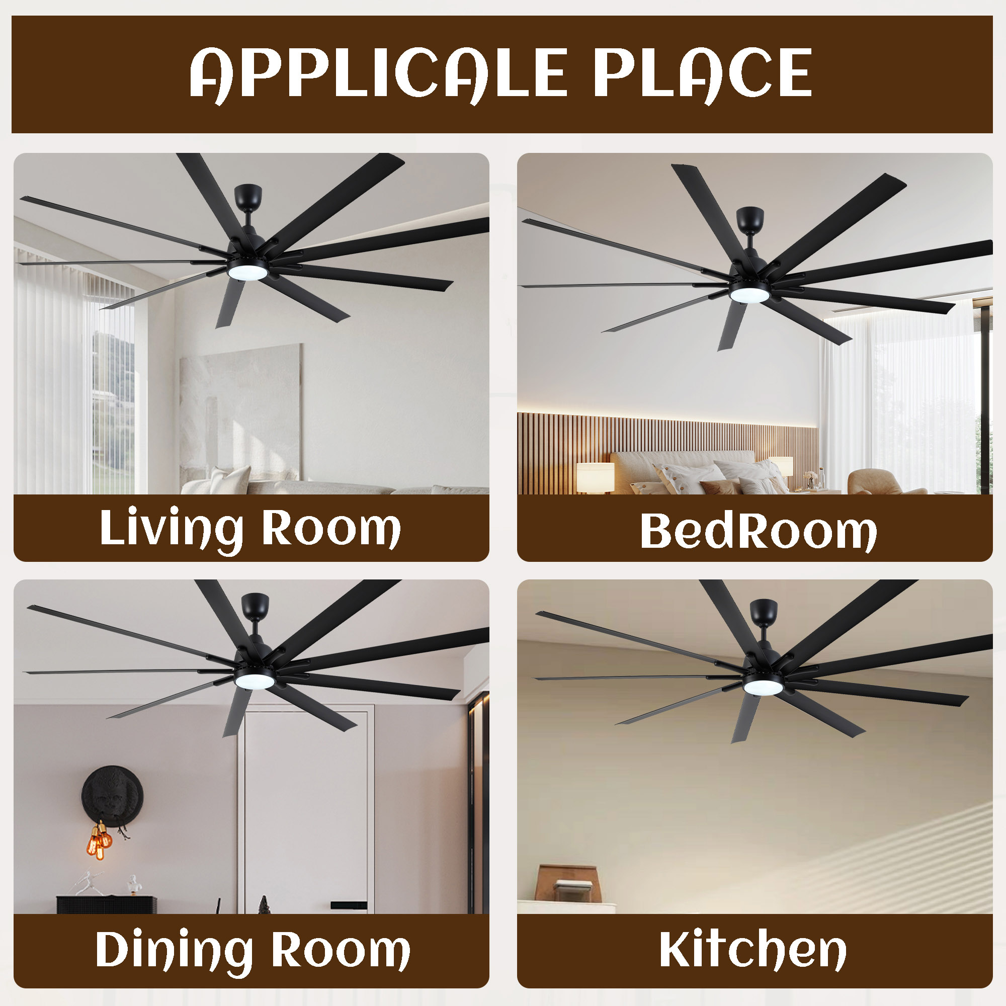 Sunrinx MG50-5-FSD Ceiling-Fans - View #3
