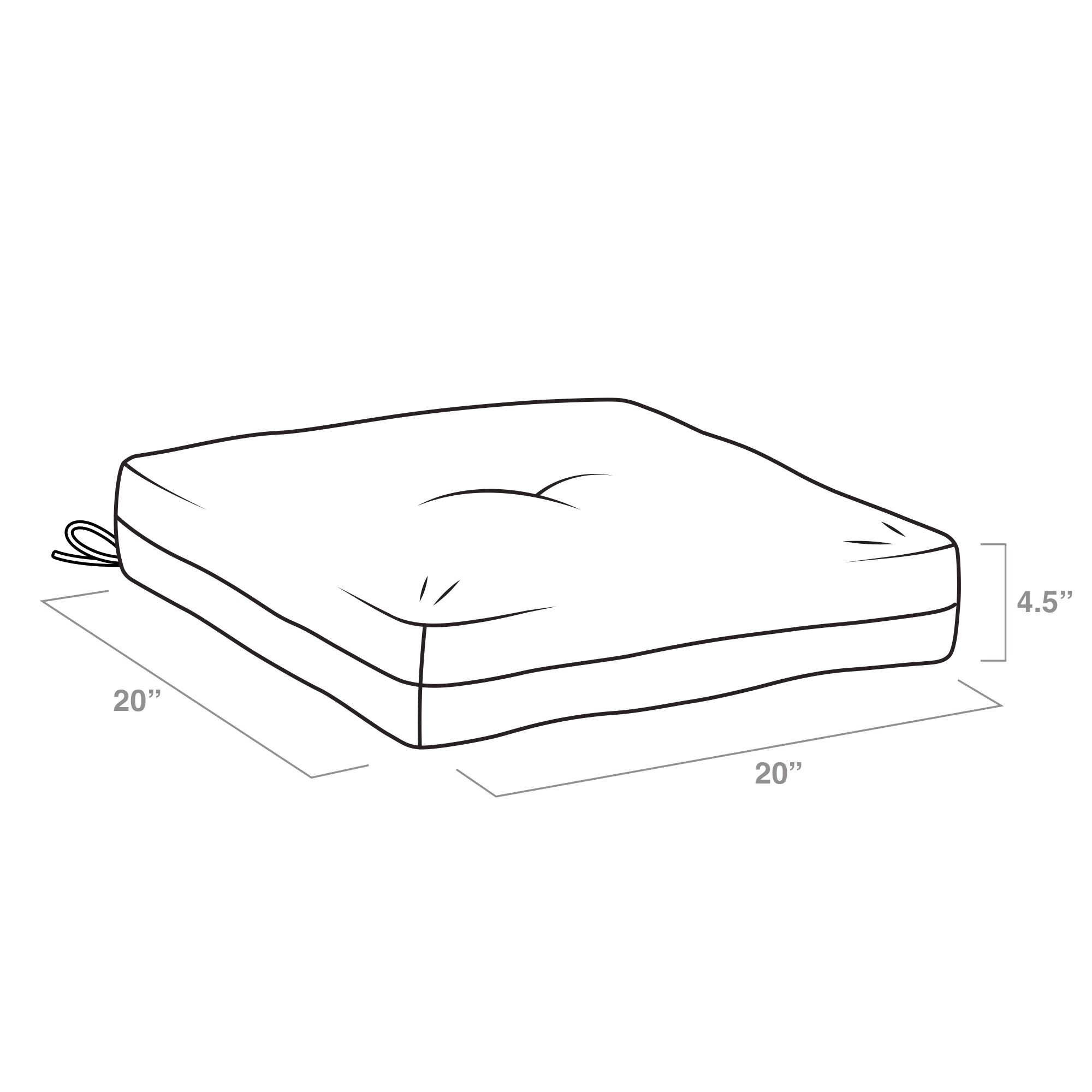 ARDEN ZR06E05B-D9Z2 Patio-Furniture-Cushions - View #5