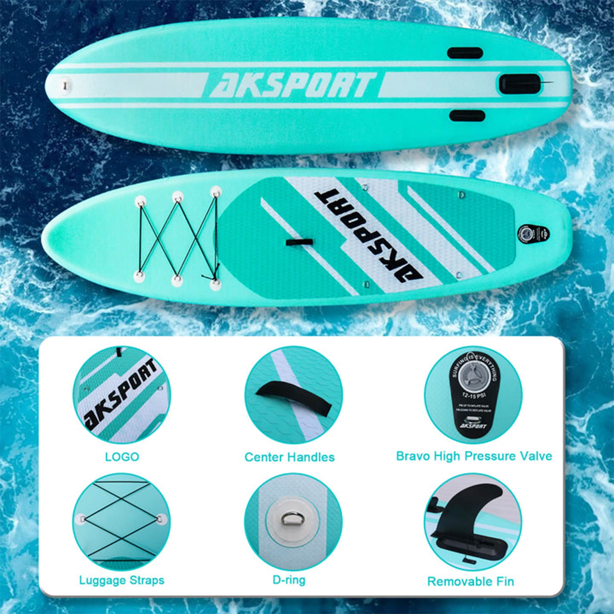 AKSPORT 276516 Sports-Inflatables - View #2