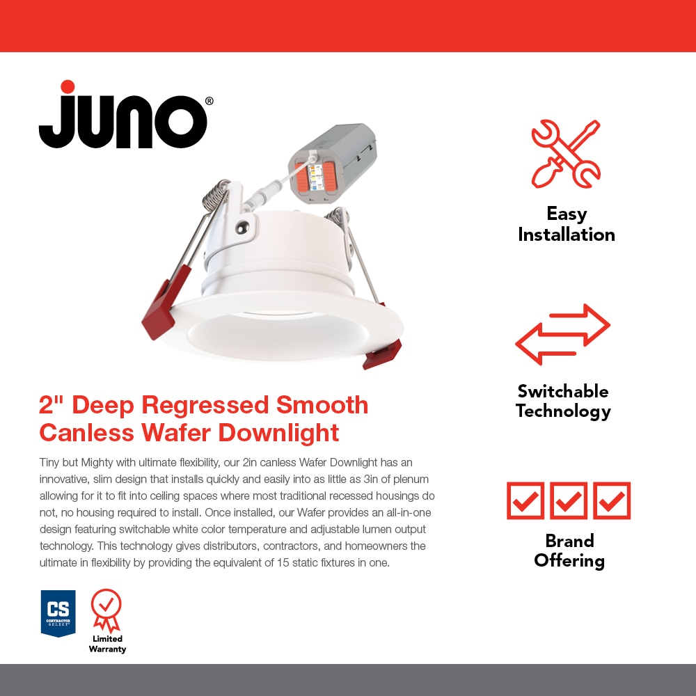 Juno WF2DREGSMALO25SWW5 Led-Retrofit-Downlight - View #2