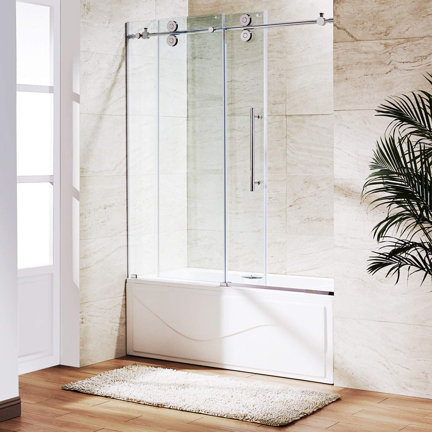 VIGO VG6041CHCL6066 Bathtub-Doors - View #6