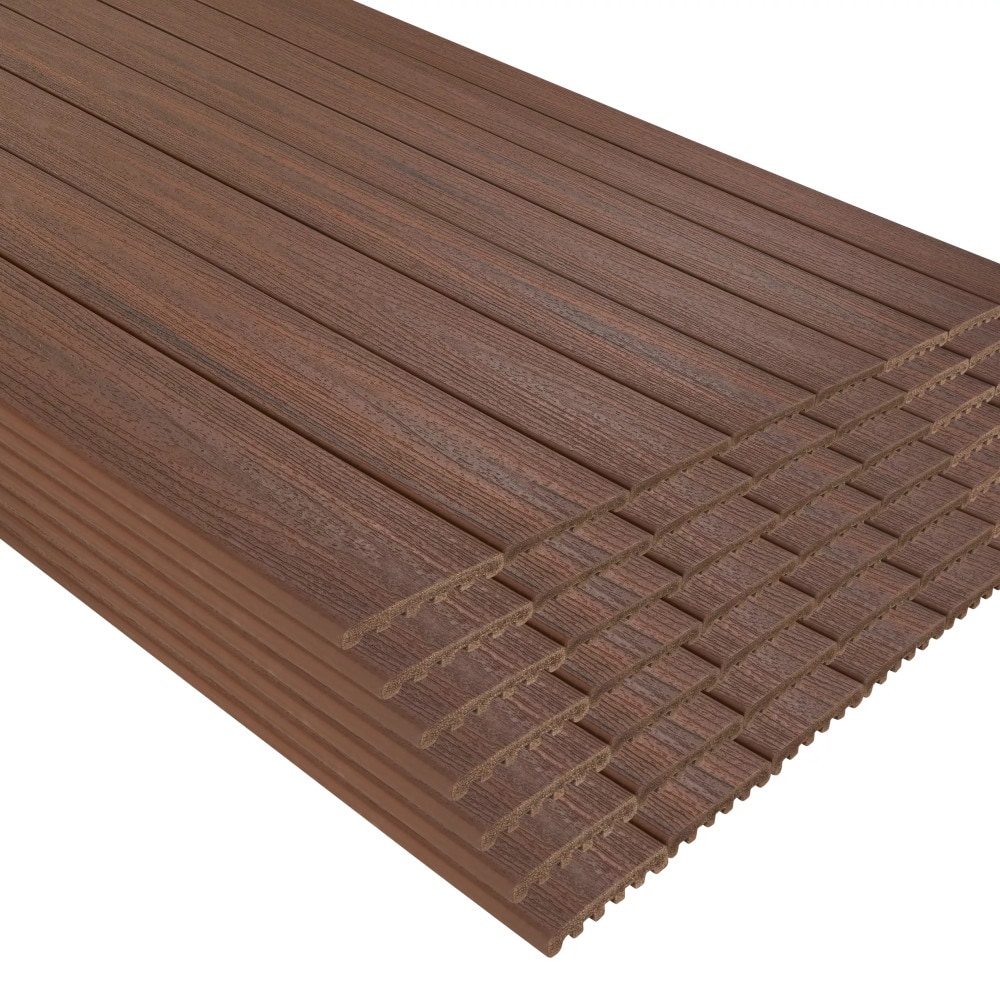 Trex Enhance Naturals 1-in x 6-in x 20-ft Cinnamon Cove Square