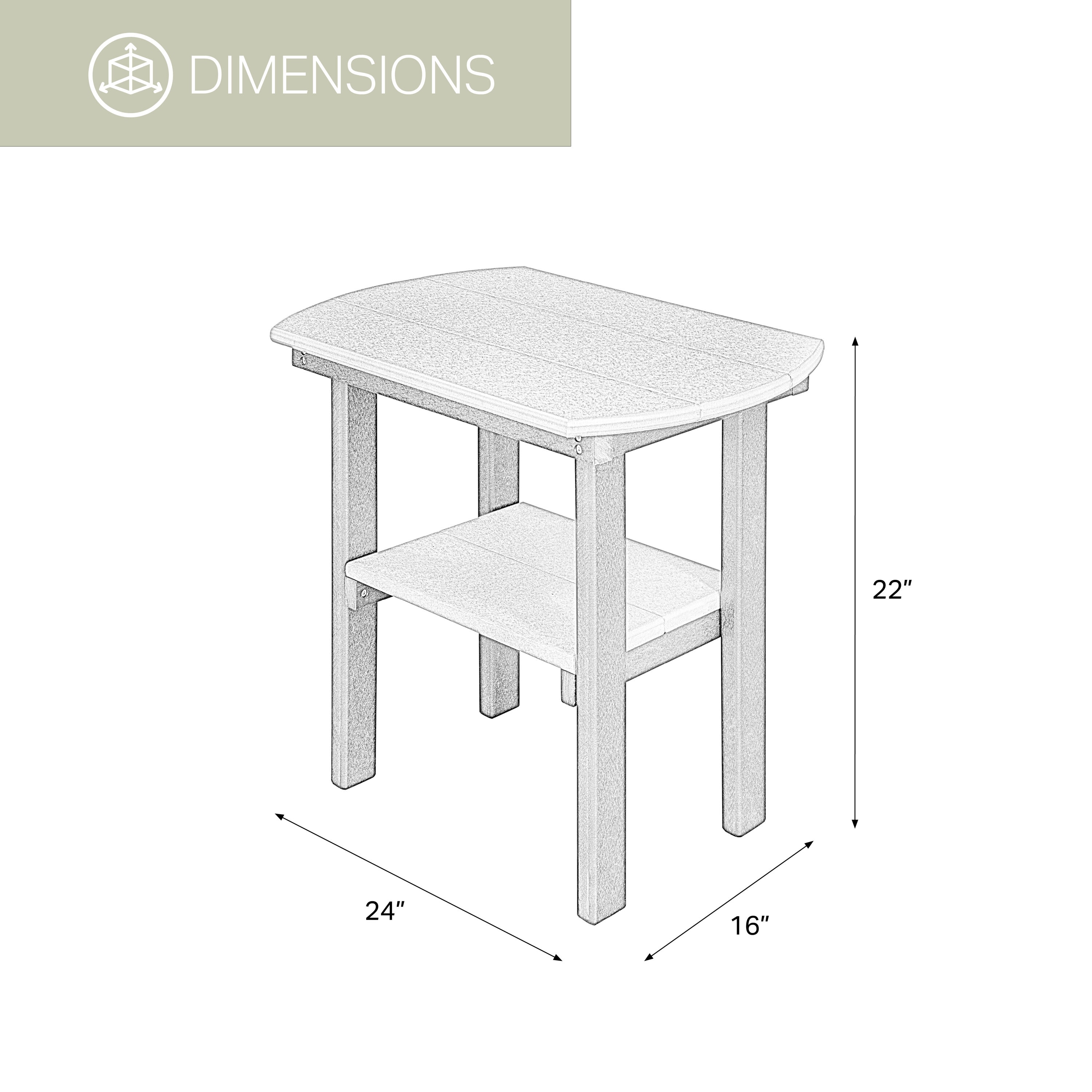 American Furniture Classics 525BW Patio-Tables - View #4
