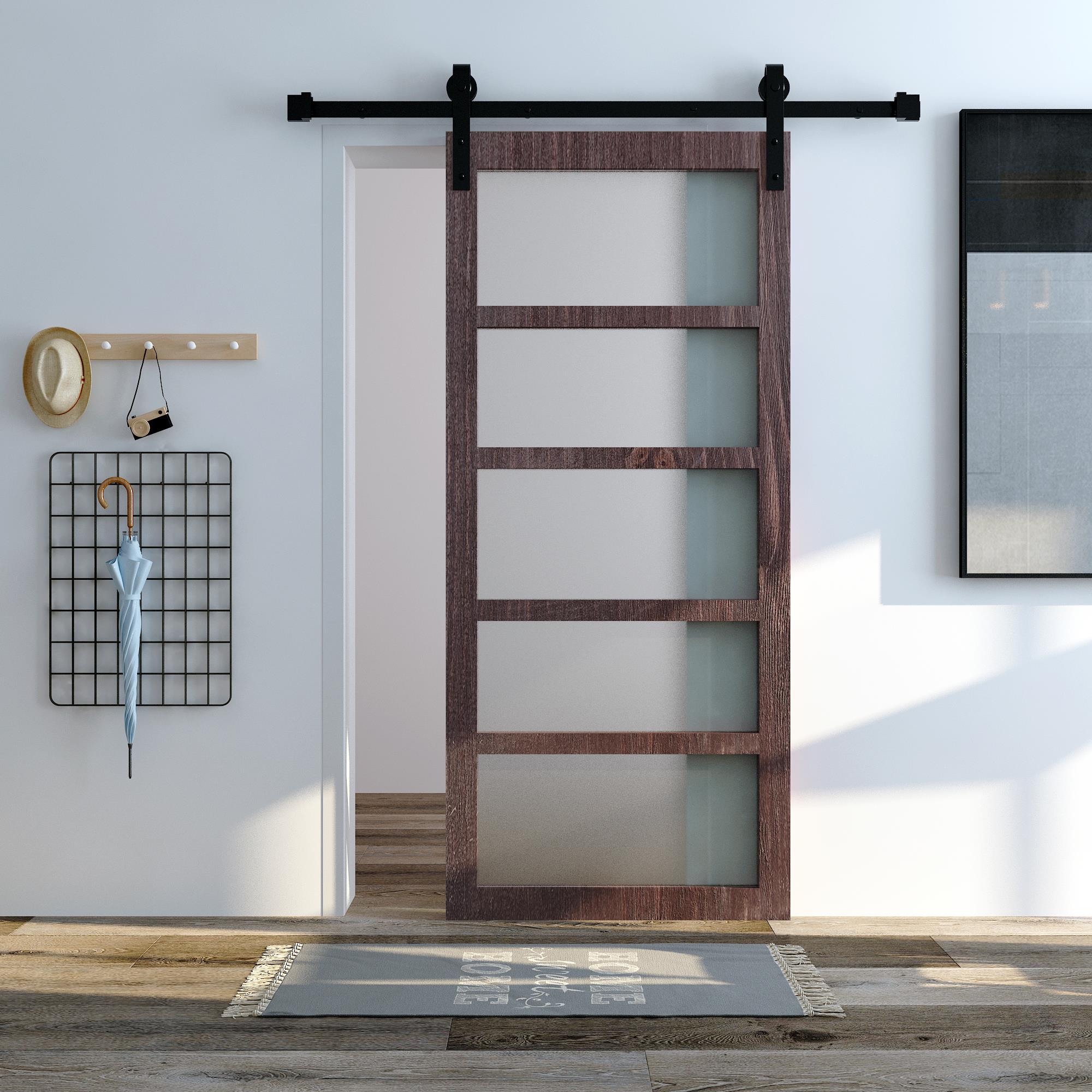 HOMACER 5Z7805-3684-GD Barn-Doors - View #5