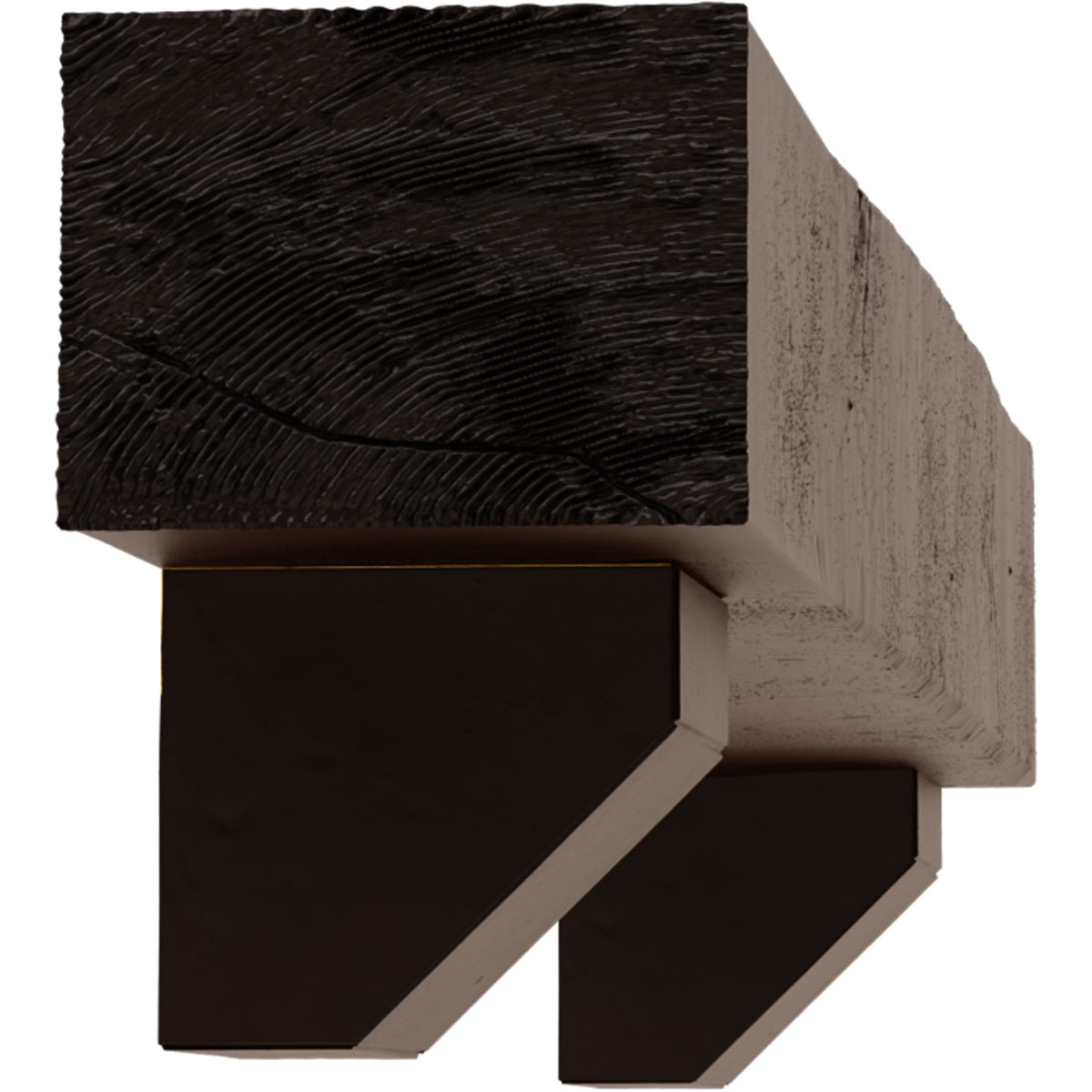 Ekena Millwork MANUKP08X08X84ASZM Mantel-Shelves - View #4