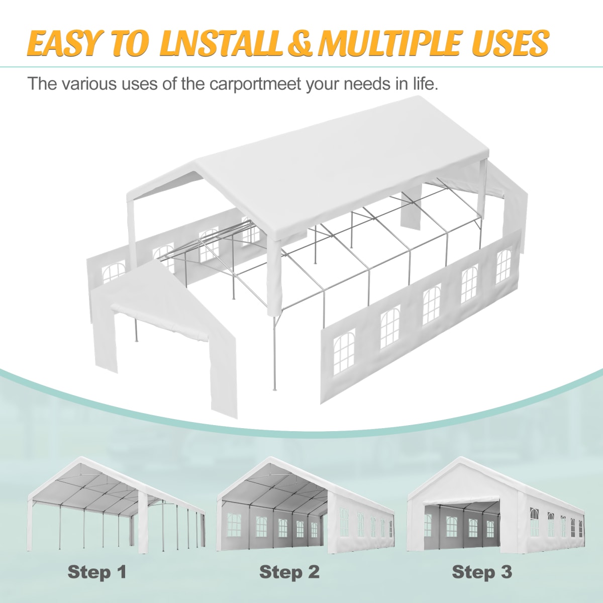 Streamdale Furniture W2505S00129 Carport-Covers - View #4