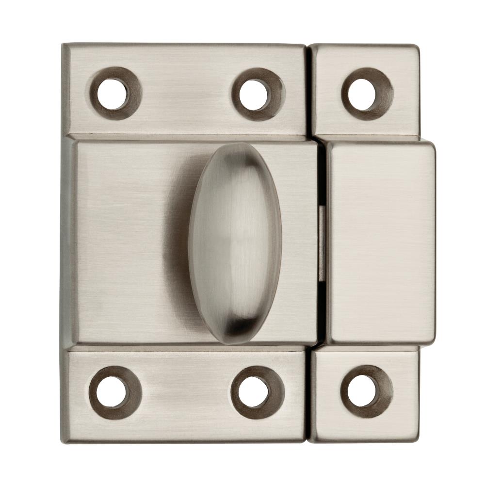 52-mm Silver Matchbox Latch Cabinet Latch | - Brainerd P21221V-SN-CP