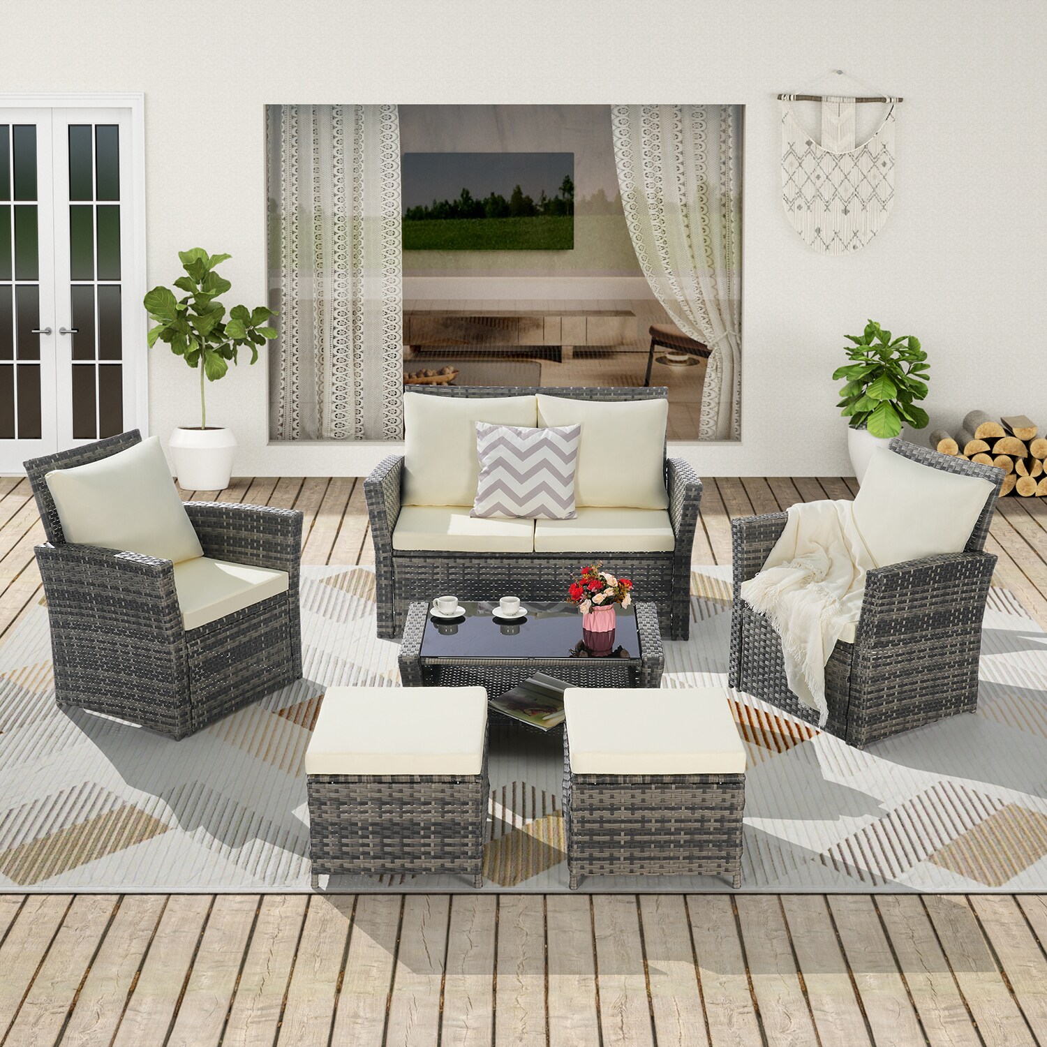 Mondawe MA-GHS320 Patio-Conversation-Sets - View #3