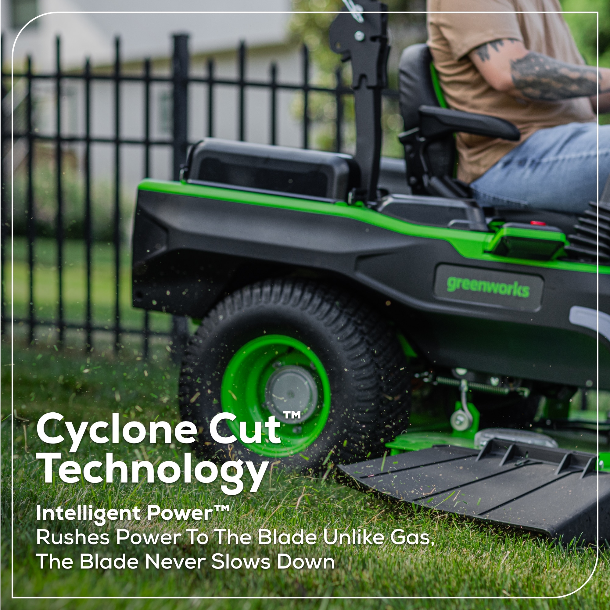 Greenworks MZ548 Zero-Turn-Mowers - View #5