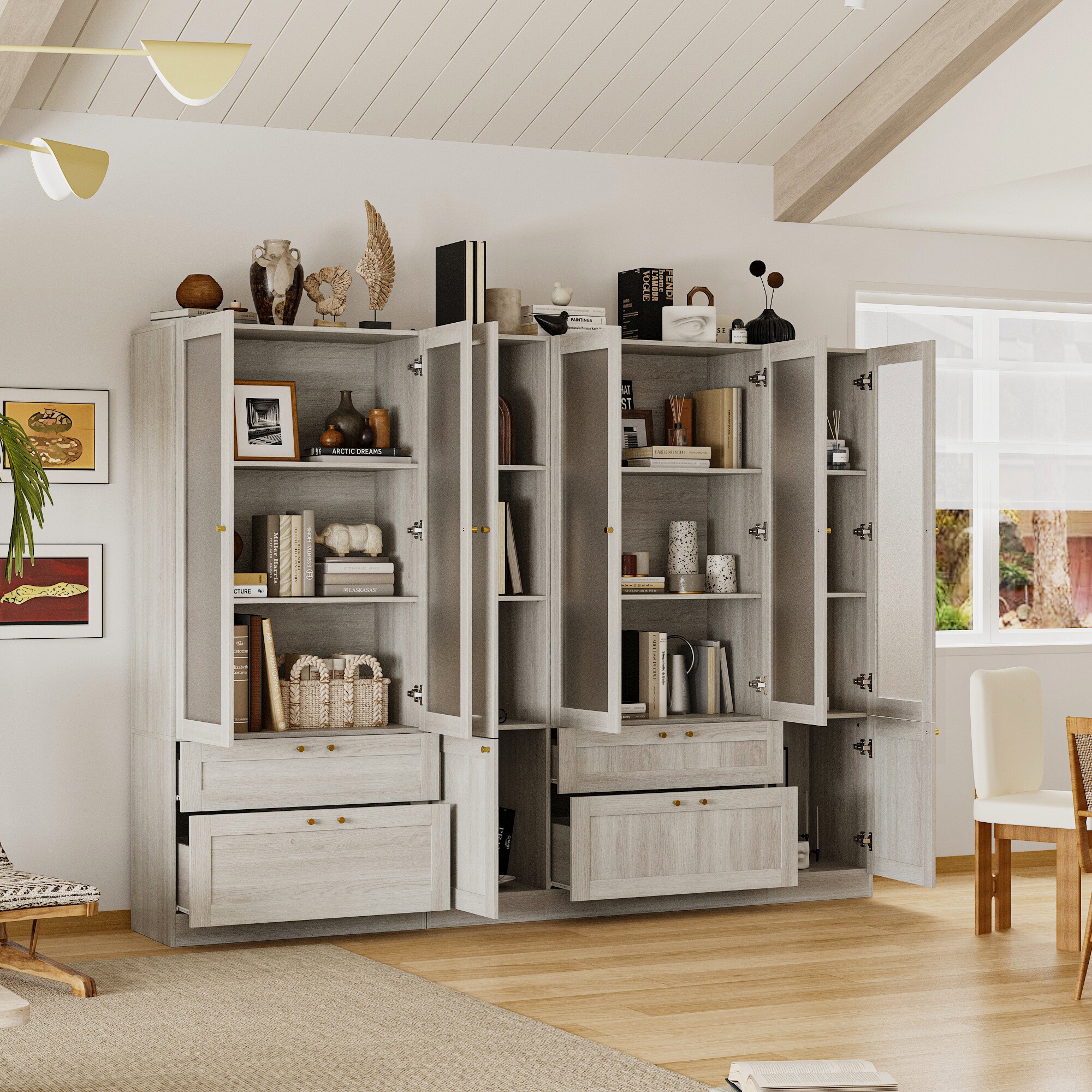 FUFU&GAGA KF020521+522-01AB bookcases - View #4