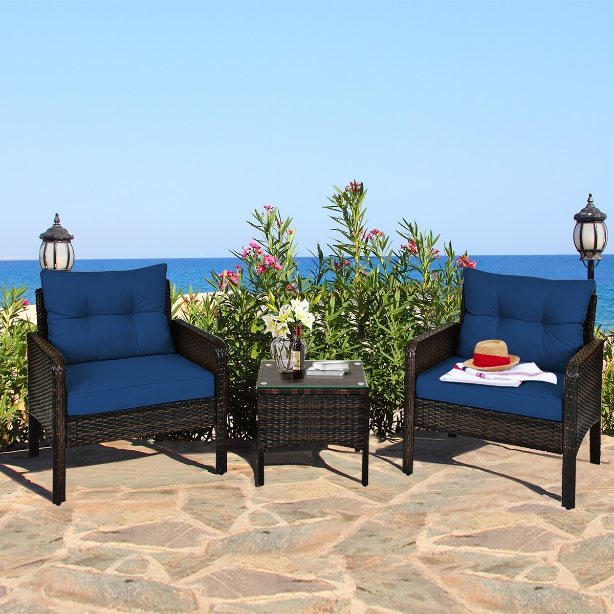Forclover HYFC-639NY Patio-Conversation-Sets - View #2