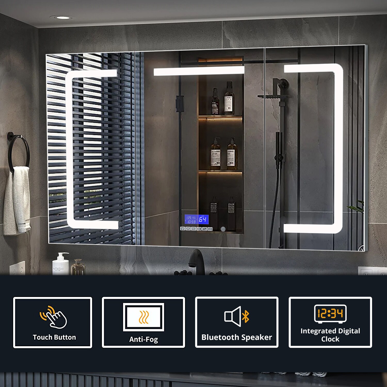 Lexora LL6032LEDMC Bathroom-Medicine-Cabinets - View #4