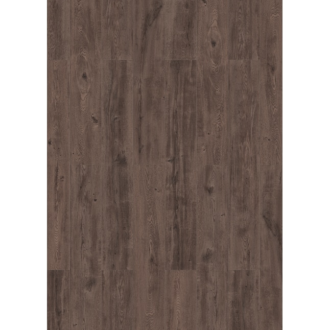 Allen Roth Sierra Brown Oak 8 Mm T X In W 50 L Water Resistant Wood Plank Laminate Flooring 23 92 Sq Ft Carton The Department At Lowes Com