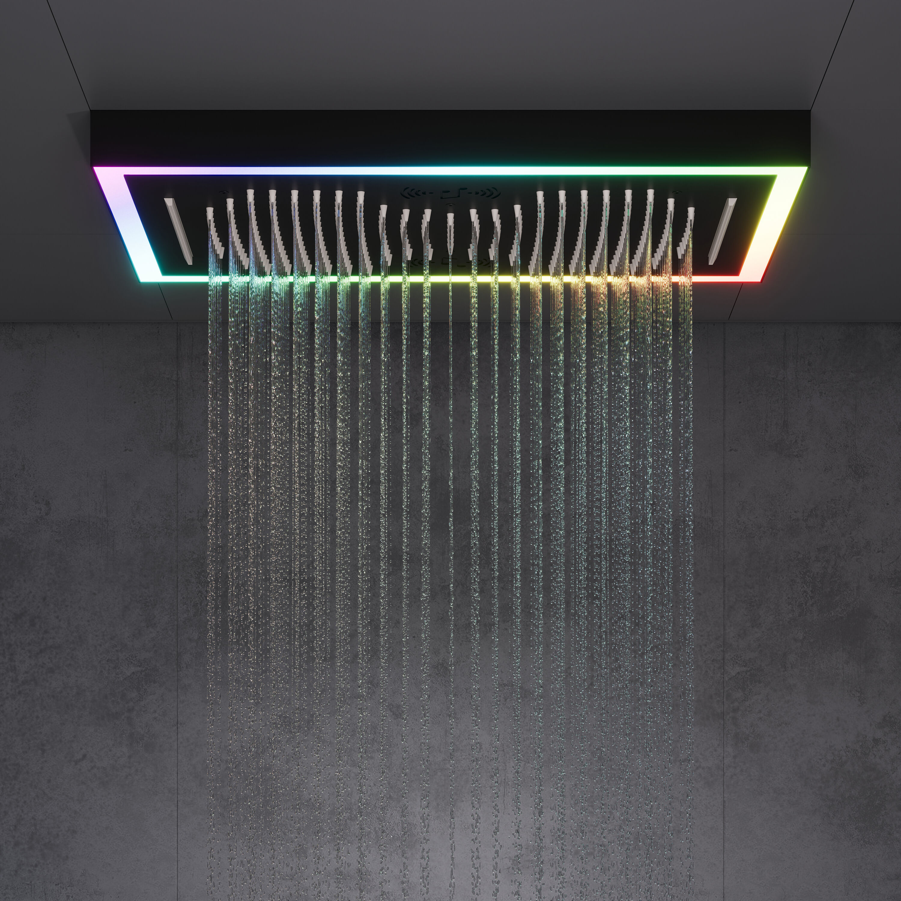 CRANACH C09.BU41.MB Showerhead-Bar-Panels - View #4