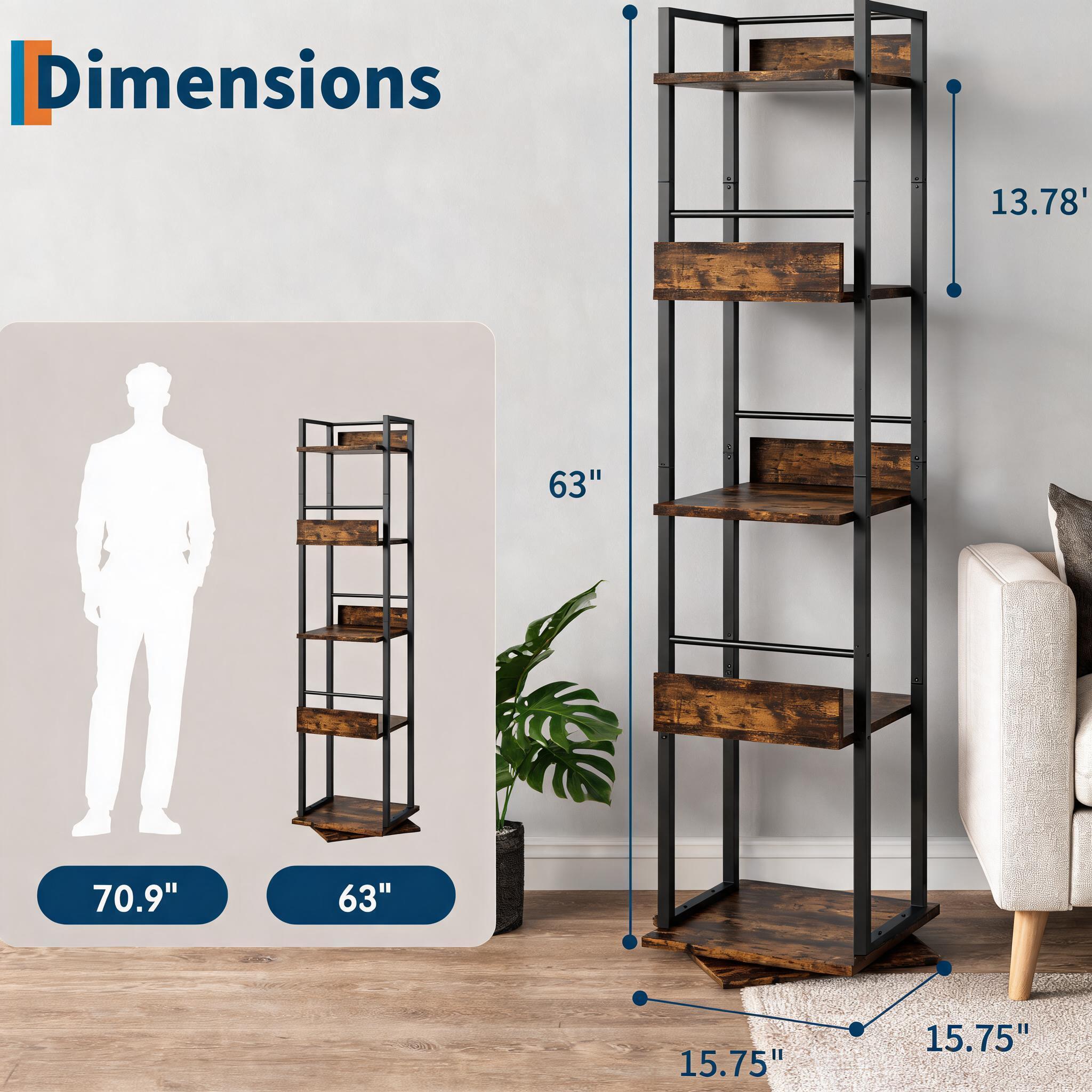 Garvee CD6-RIYHFY bookcases - View #4