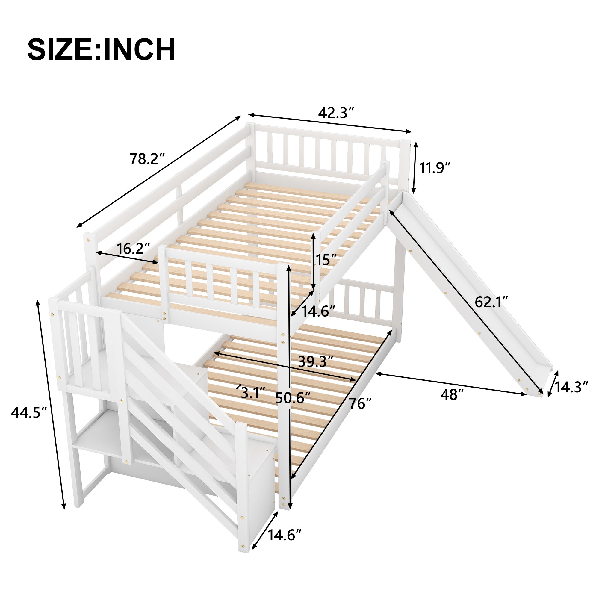 Qualler BWM000207K Bunk-Beds - View #10