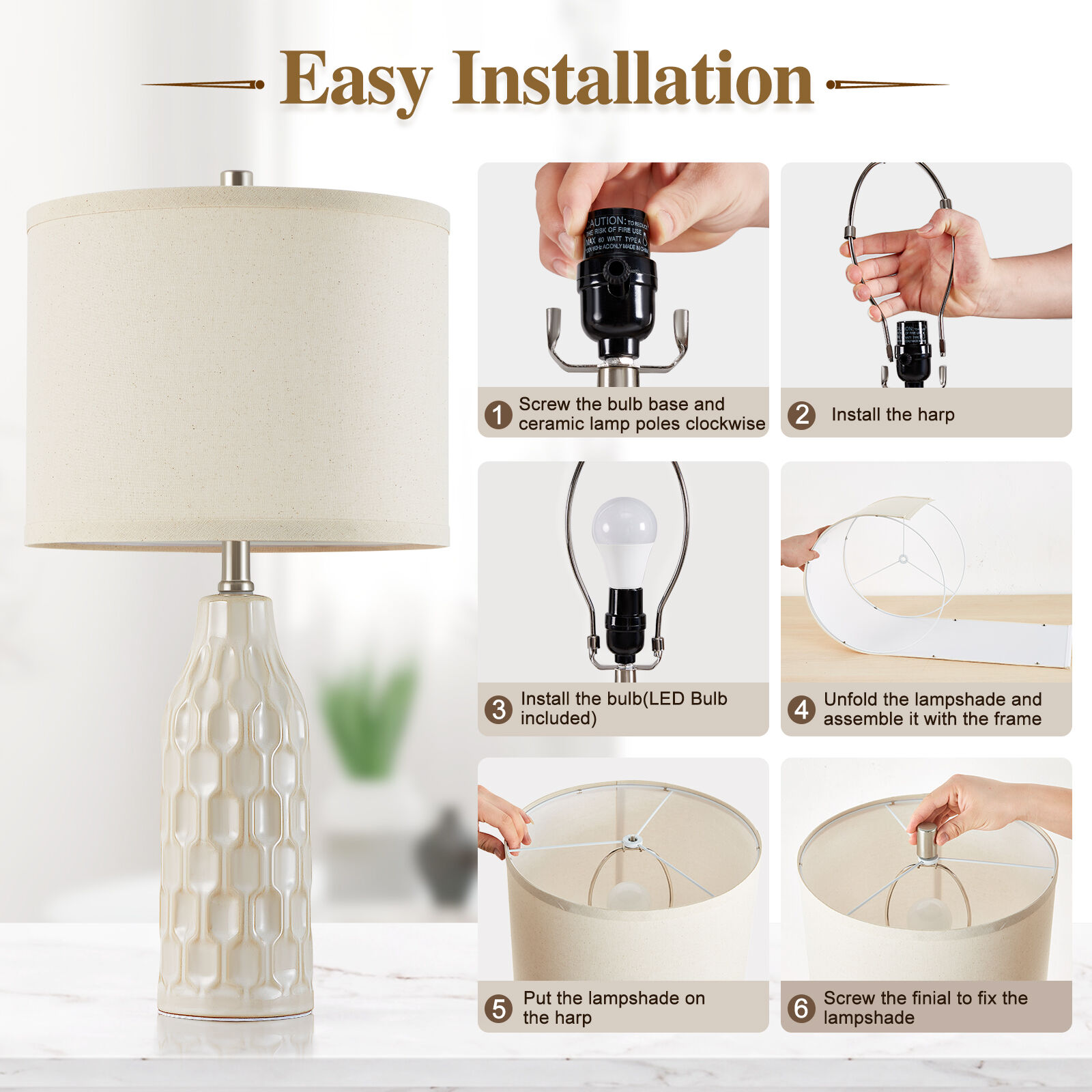 NatySwan W-2TL-120A Table-Lamps - View #3