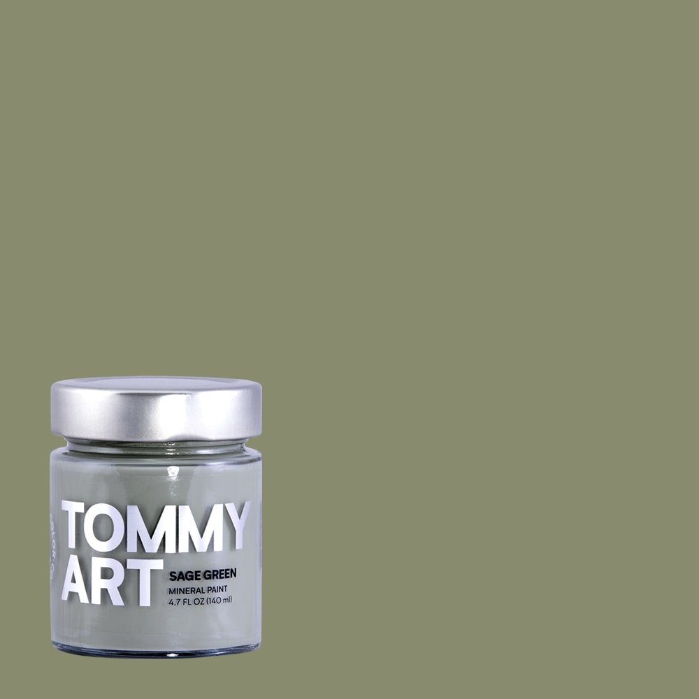 Sage Green Chalk Paint | Tommy Art DIY Paint System