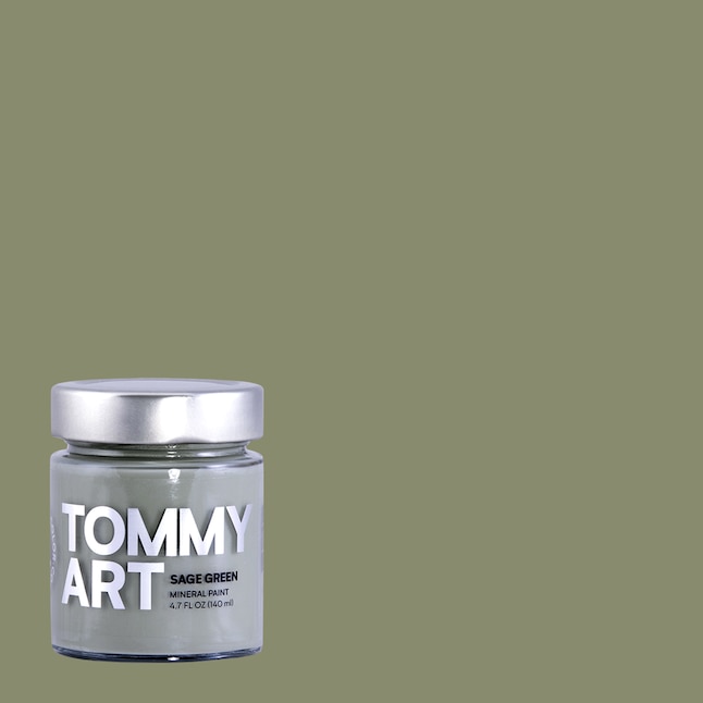Tommy Art Color- Sage Green Mineral Paint 140ml Water-based Paint