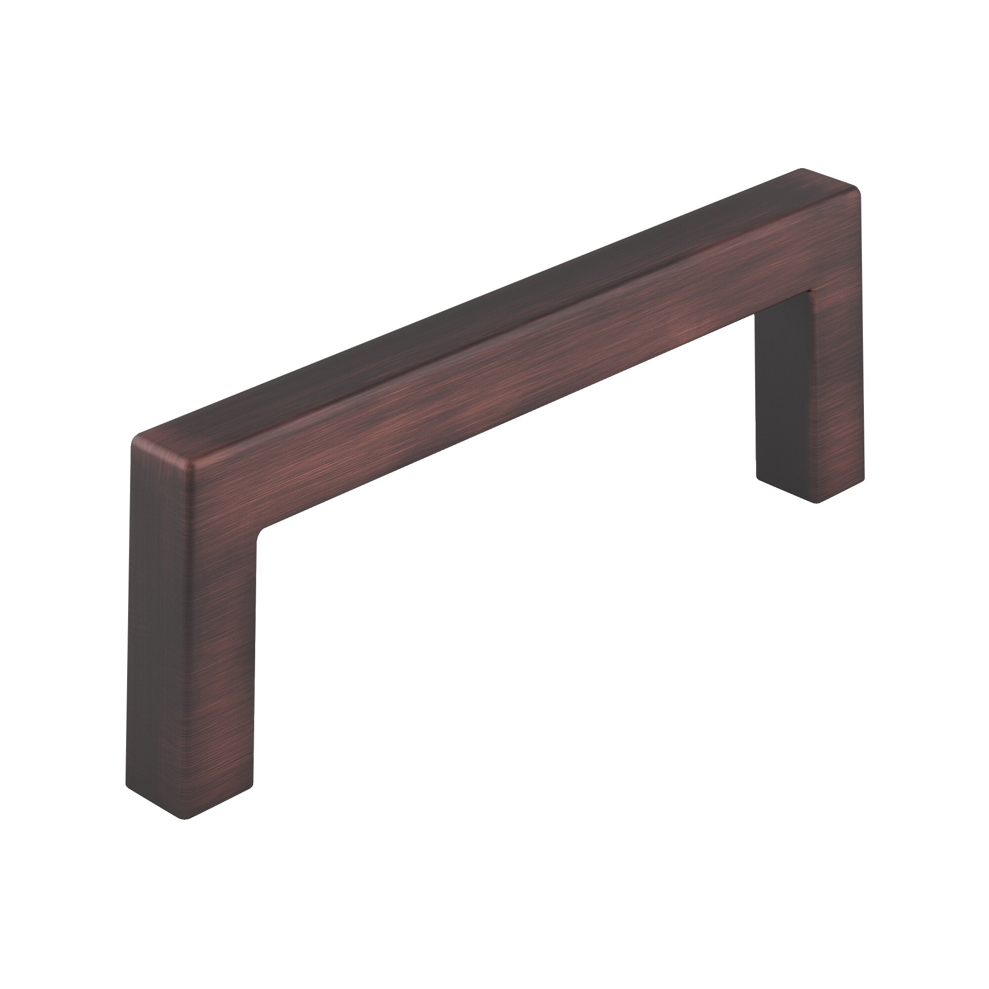 Richelieu BP87396BORB Lambton 3-3/4-in , 96mm Center to Center Brushed Oil-Rubbed Bronze Rectangular Handle