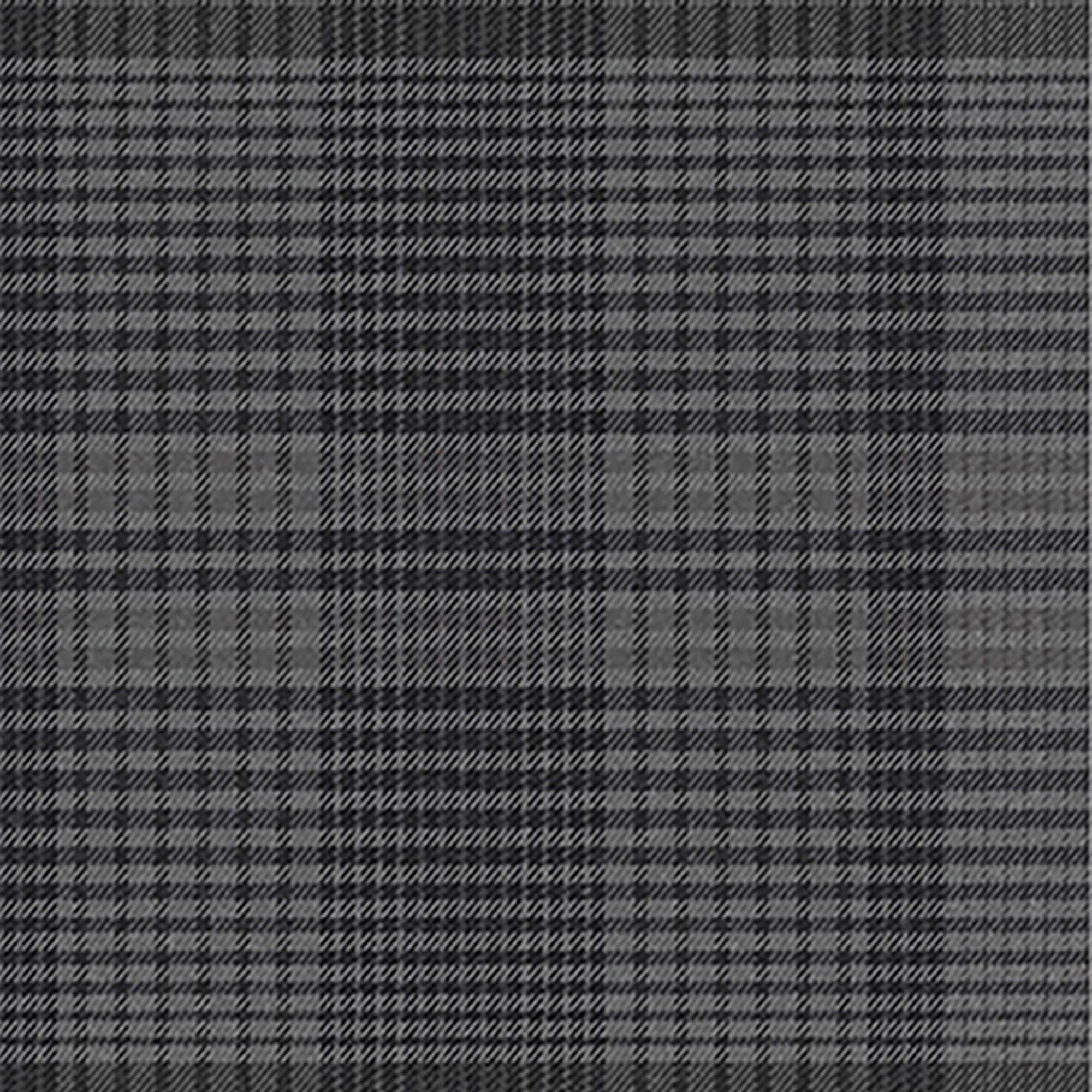 Heritage Charcoal Grey and Black Plaid Wallpaper Roll