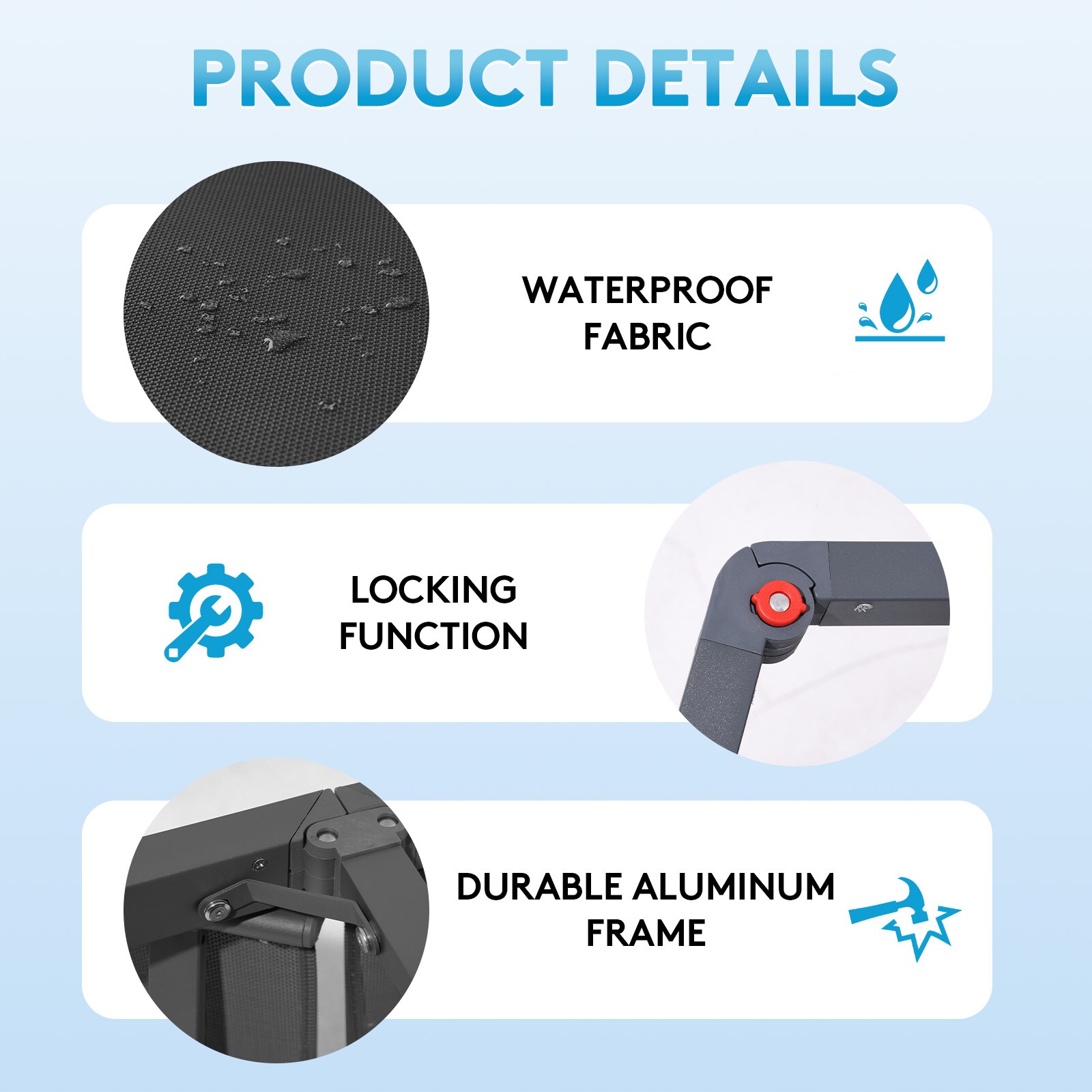 JEAREY ZJGLZDTY-02-GY Patio-Chairs - View #7