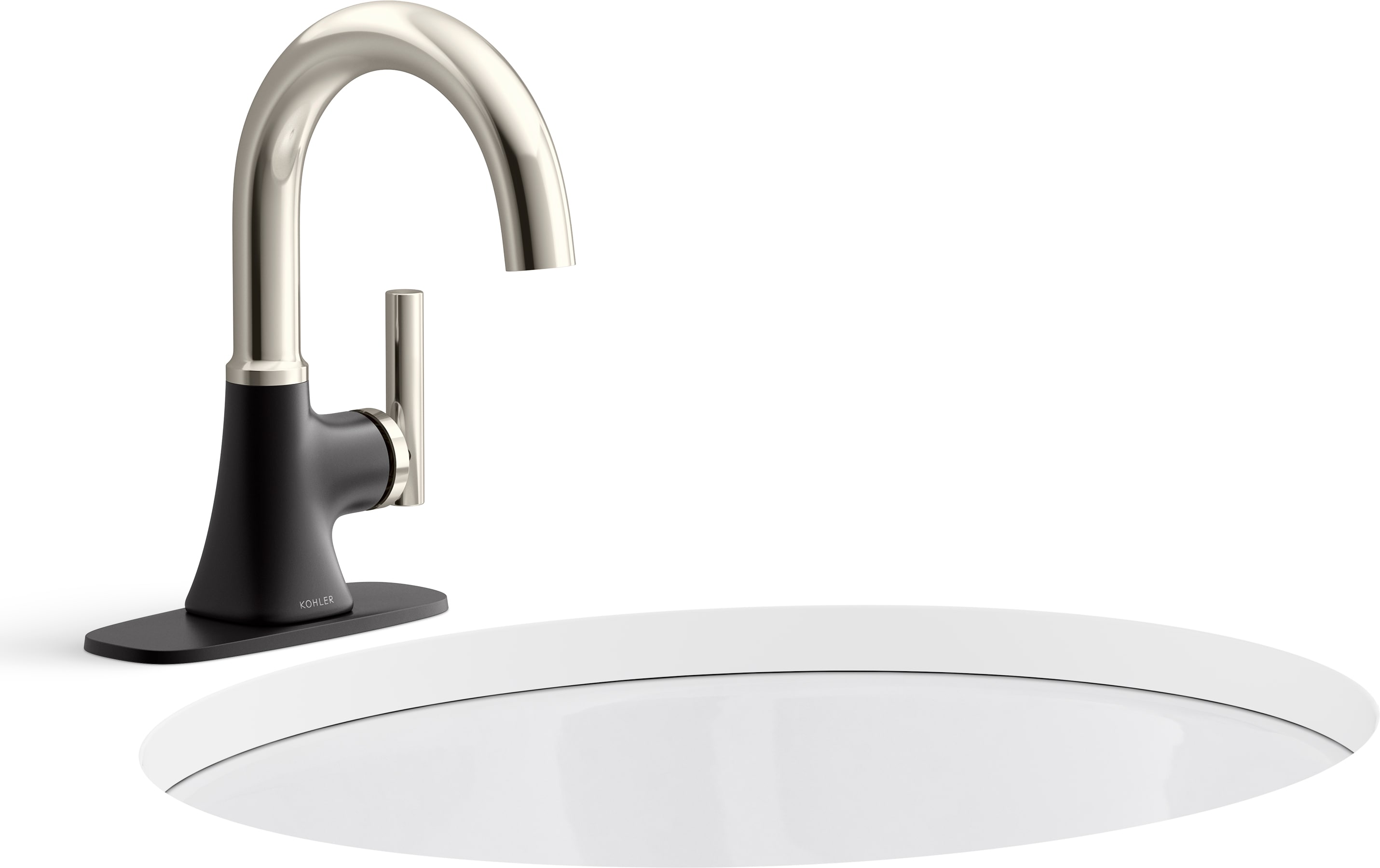 KOHLER R27952-4D-BSN Lavatory-Faucets - View #2