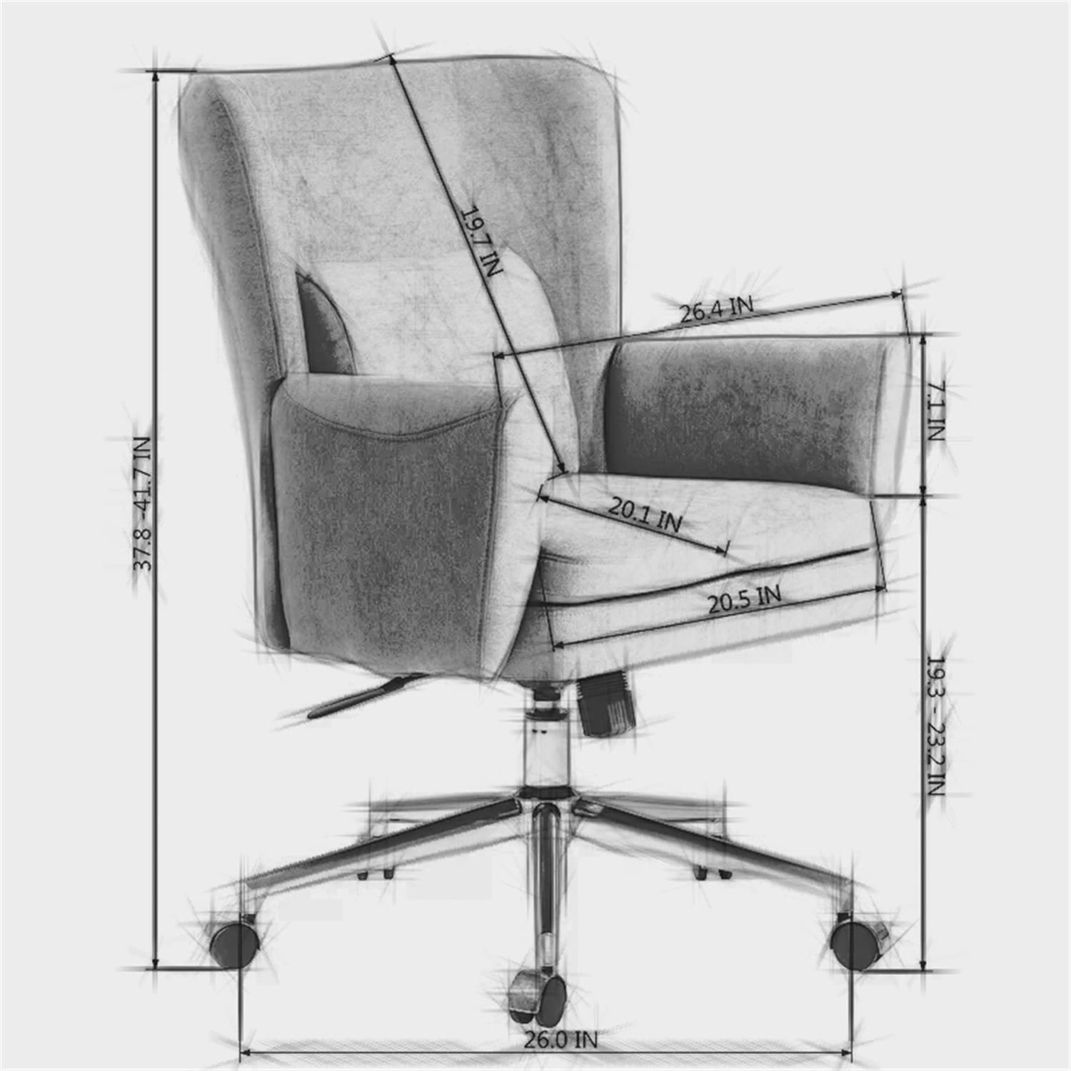 CASAINC SANGALI Office-Chairs - View #6
