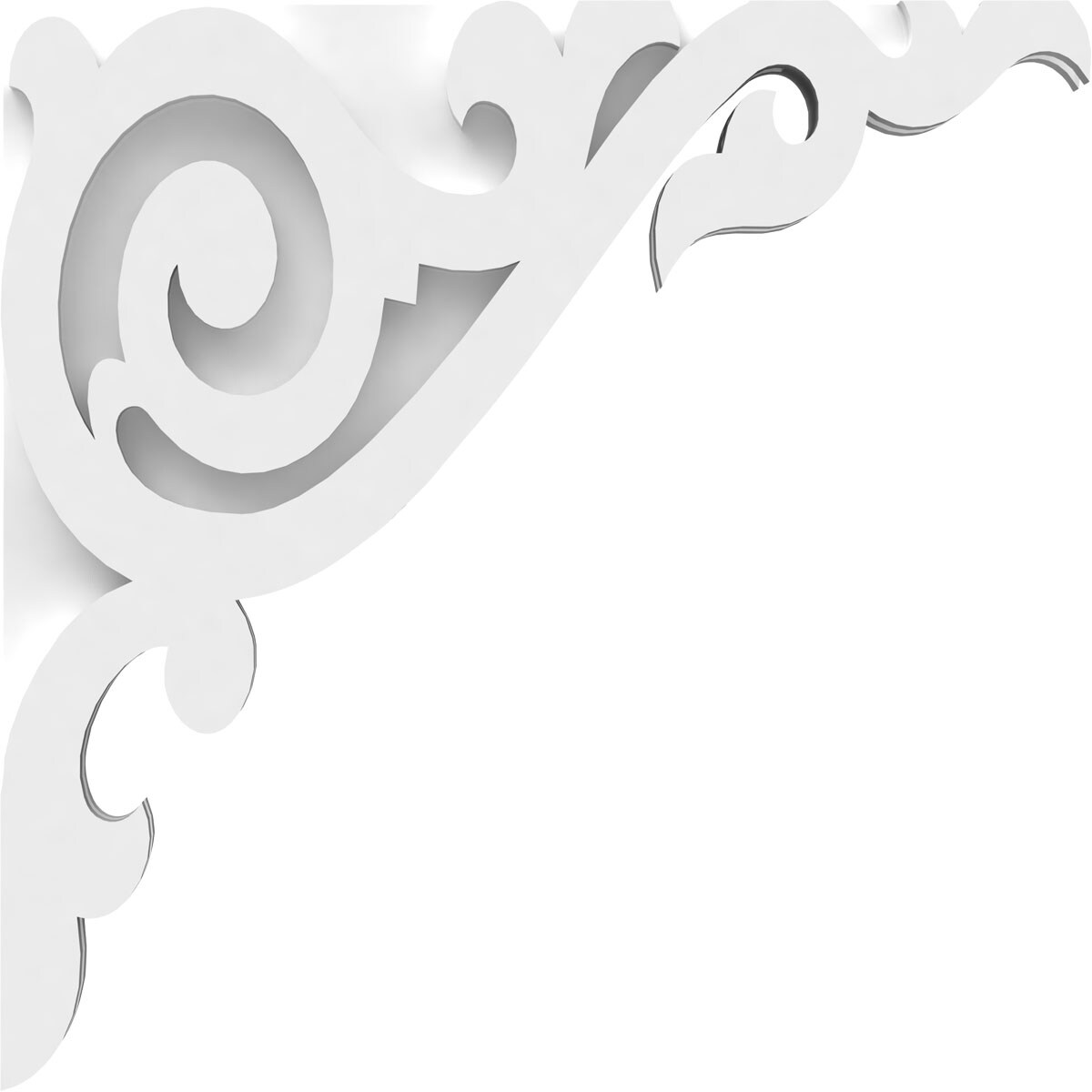 Ekena Millwork CORP01X16X16BA corbels - View #3