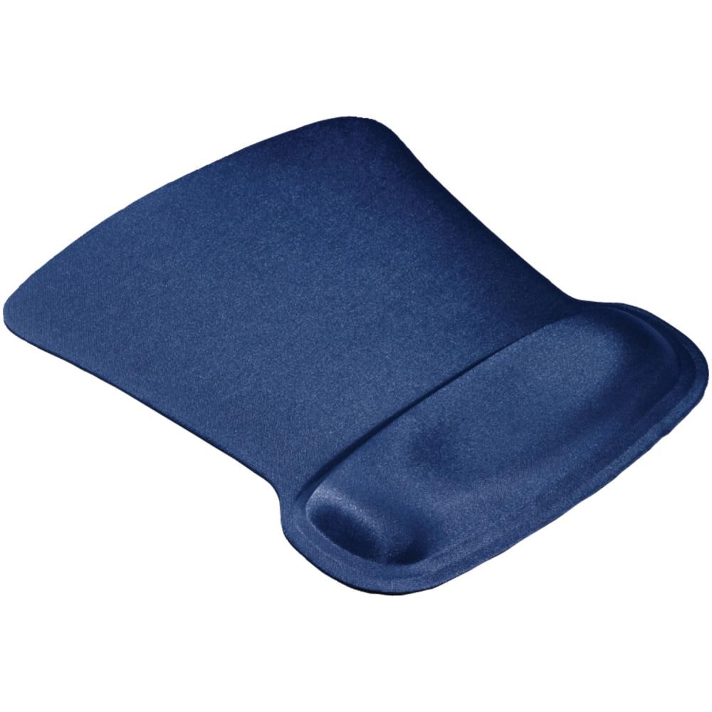 Mouse Pad with Gel Wrist Rest, 8.25 x 9.62, Blue - Zerbee