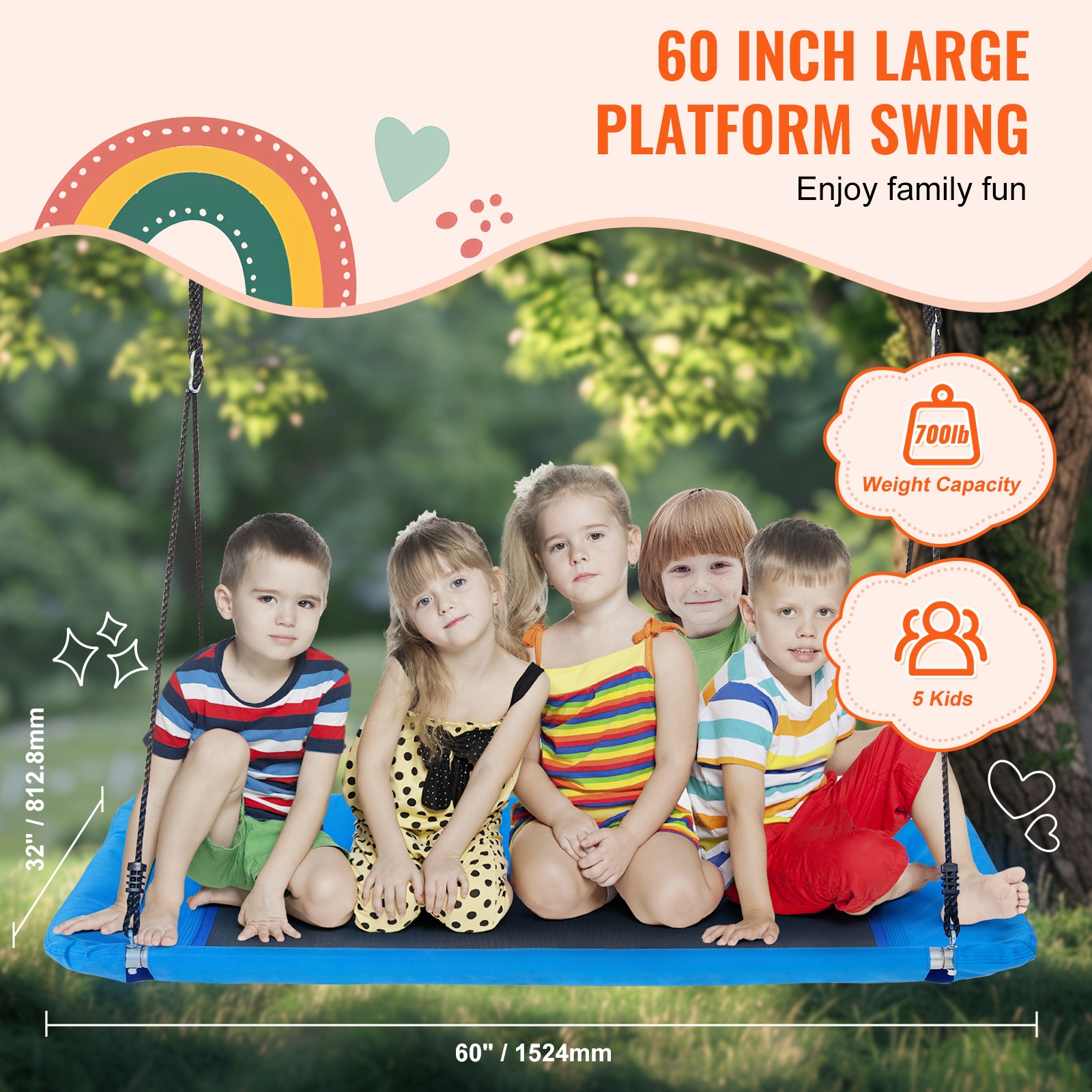 SVOPES SVOPESLSJD60Y07619V0 Playset-Swings - View #3