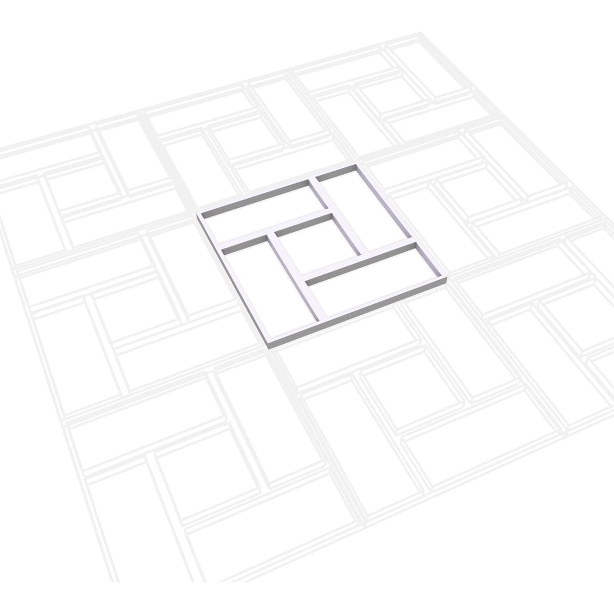 Ekena Millwork WALP08X08SHF Wall-Panels - View #6