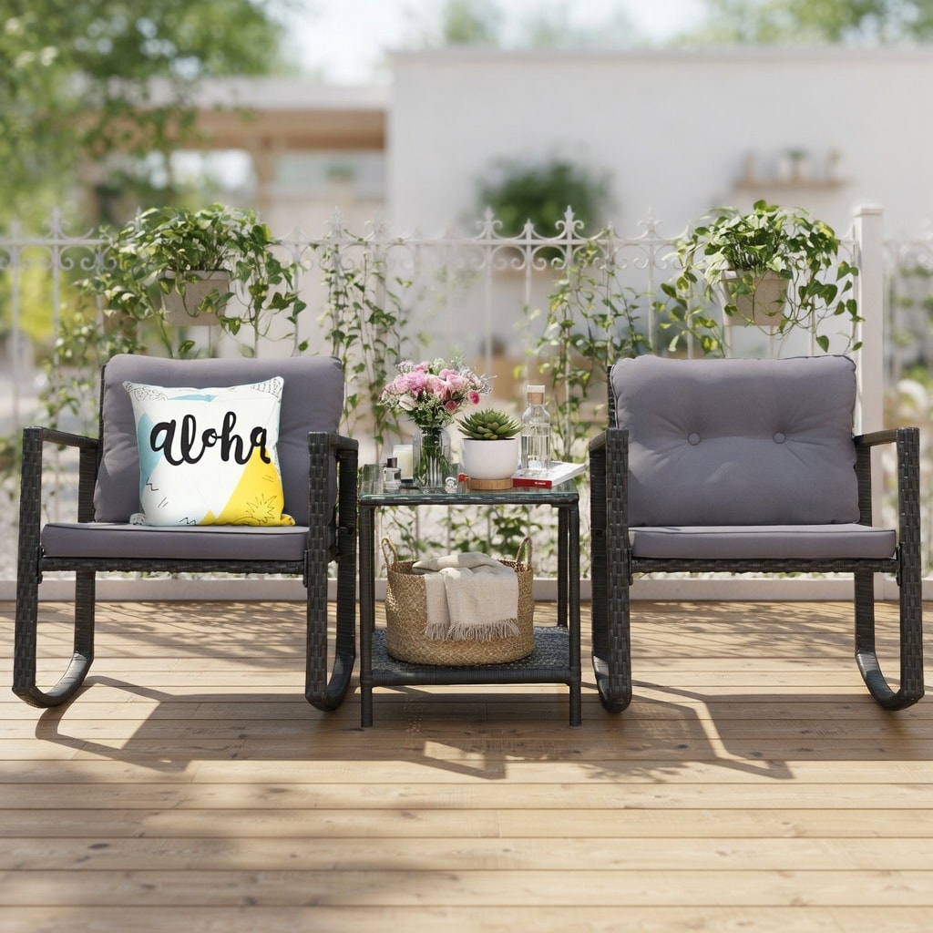 Choco Moon WYC-WQ17494-LS Patio-Conversation-Sets - View #4
