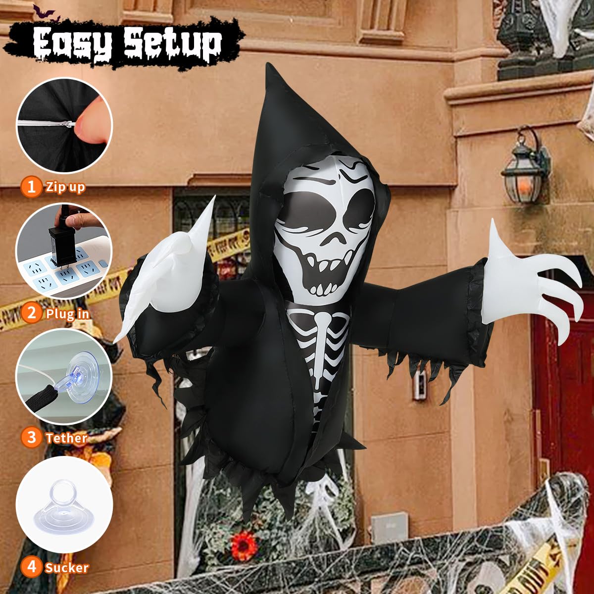 GOOSH DJ-WS-69475 Outdoor-Halloween-Decor - View #4