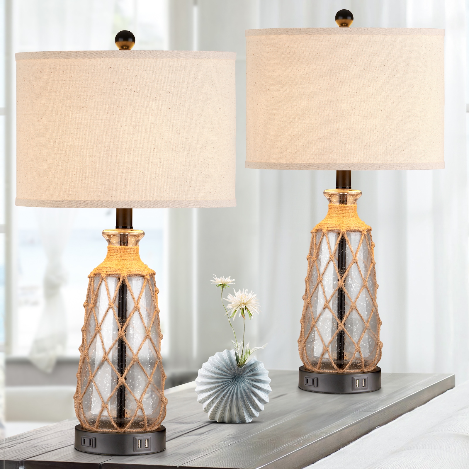 UrFurnishings TD-203 Table-Lamps - View #6