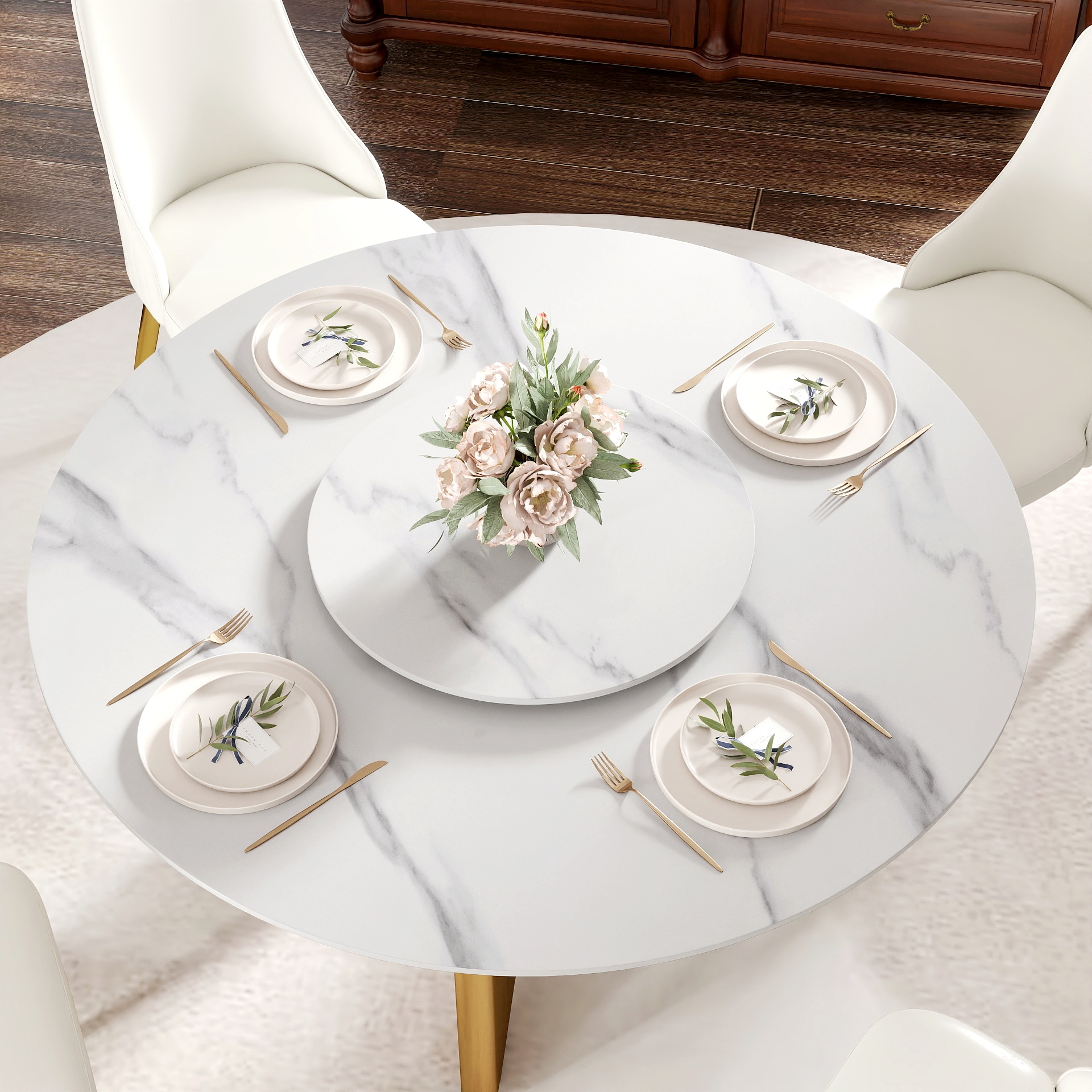 BuotiqHom DH-B-135W60-3G Dining-Tables - View #2