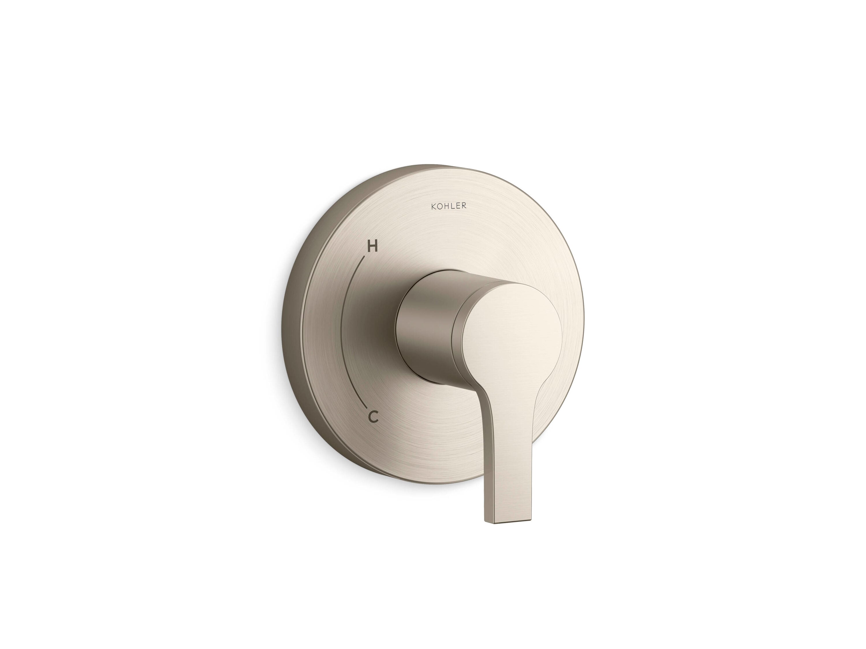 KOHLER Elate Vibrant Brushed Nickel 1 -Handle Lever Shower Faucet Handle