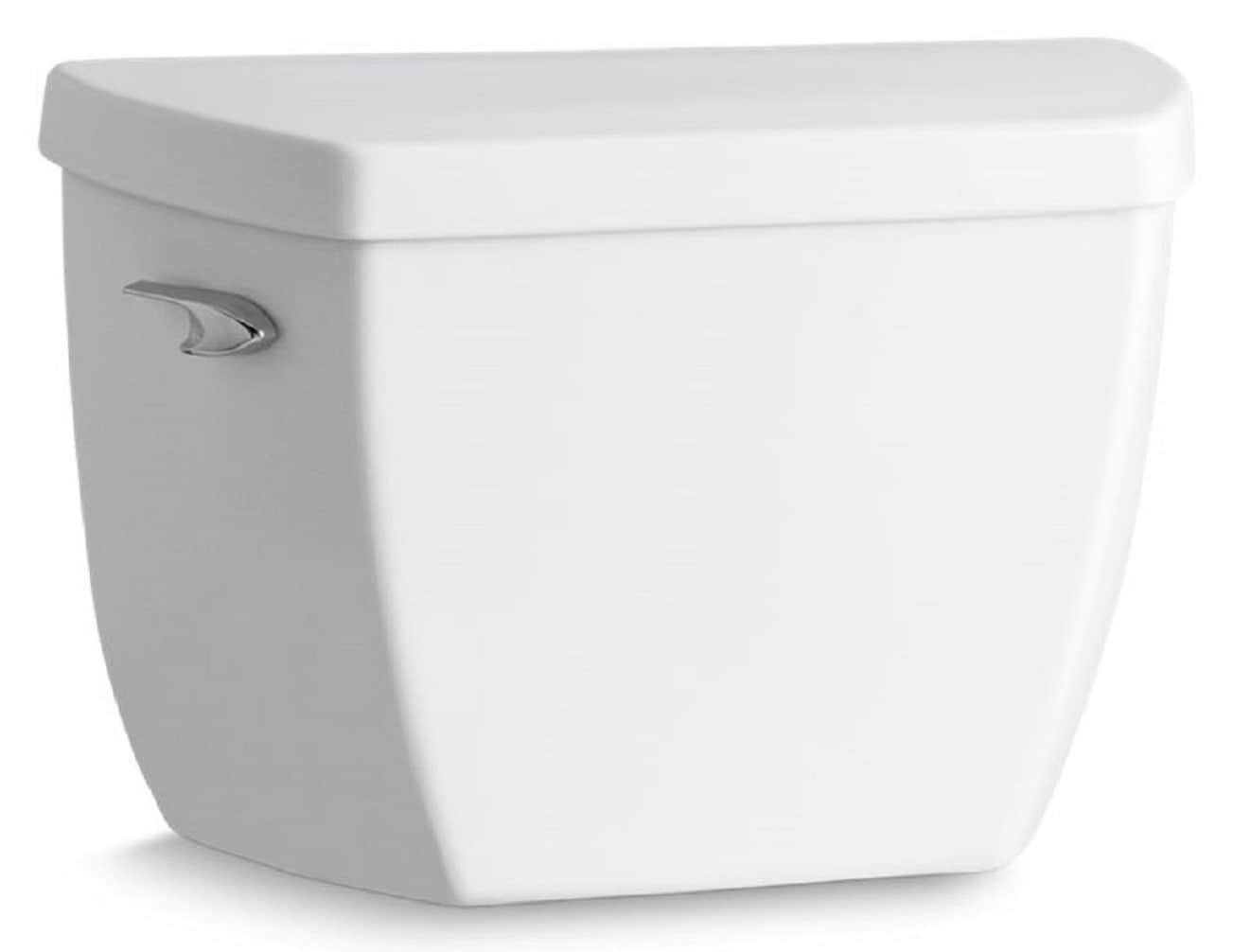 KOHLER White 1-GPF Single Toilet Tank in the Toilet Tanks department at ...