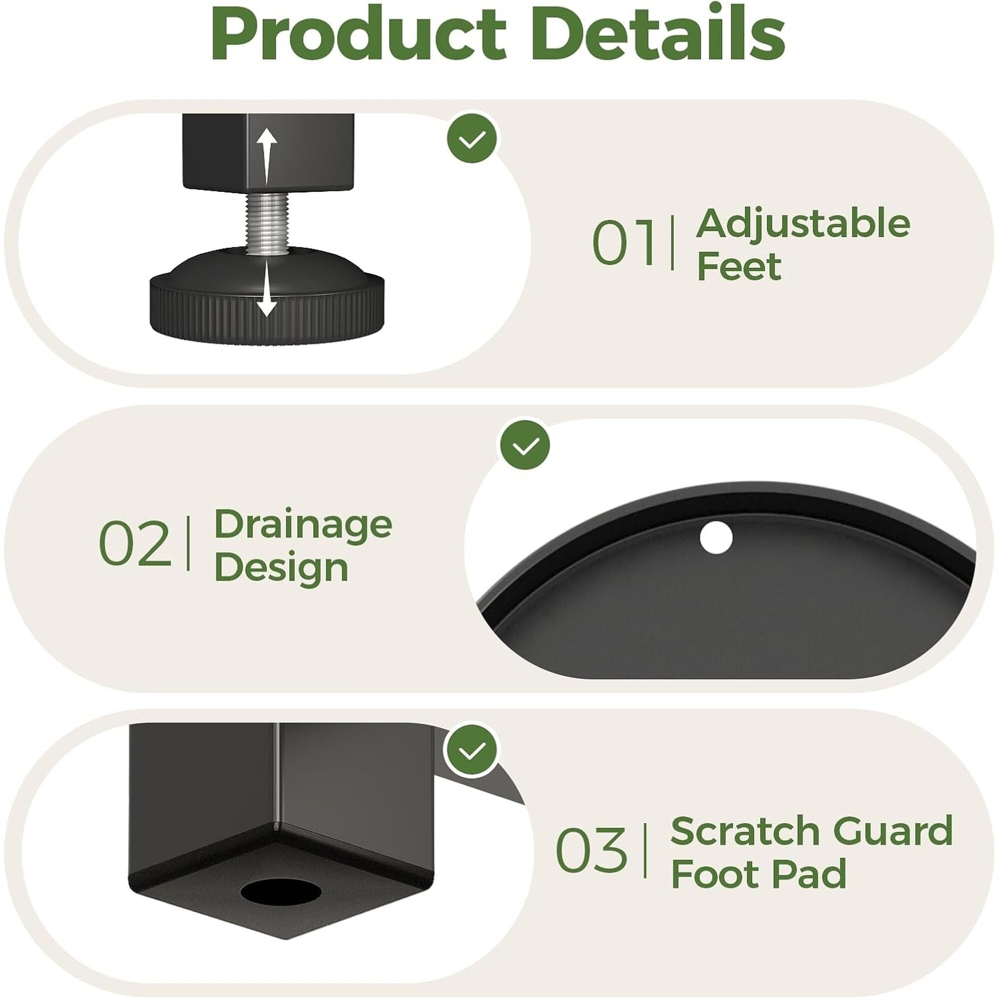 Numhew NHBEN45891 Plant-Stand - View #6