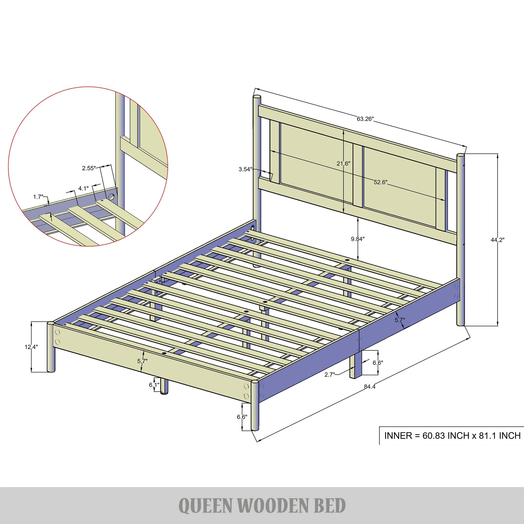 ChaletPosh C249QPL-AOK-WD beds - View #9