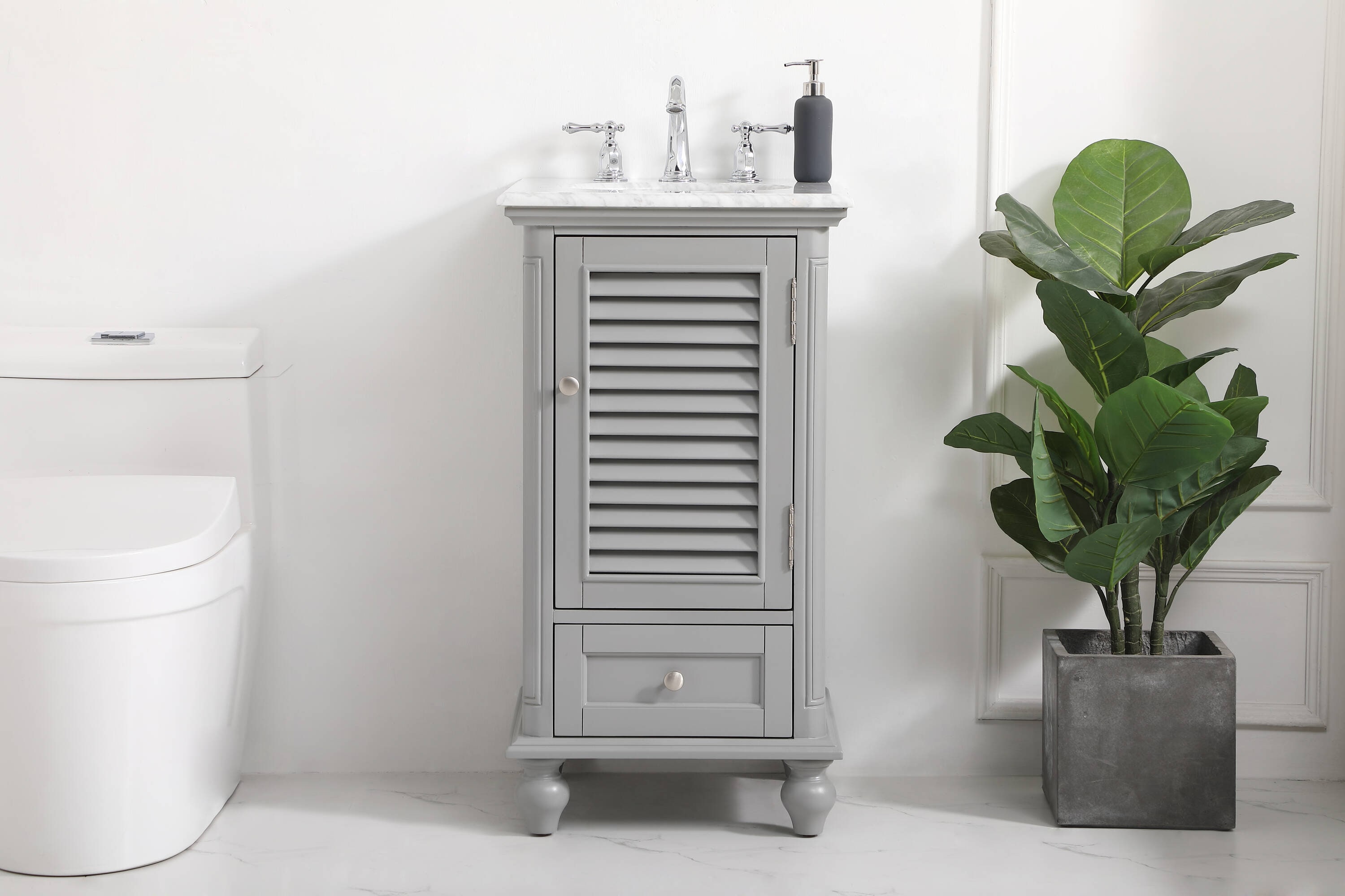 Elegant Decor HF91557GR Bath-Vanity-Combo - View #2